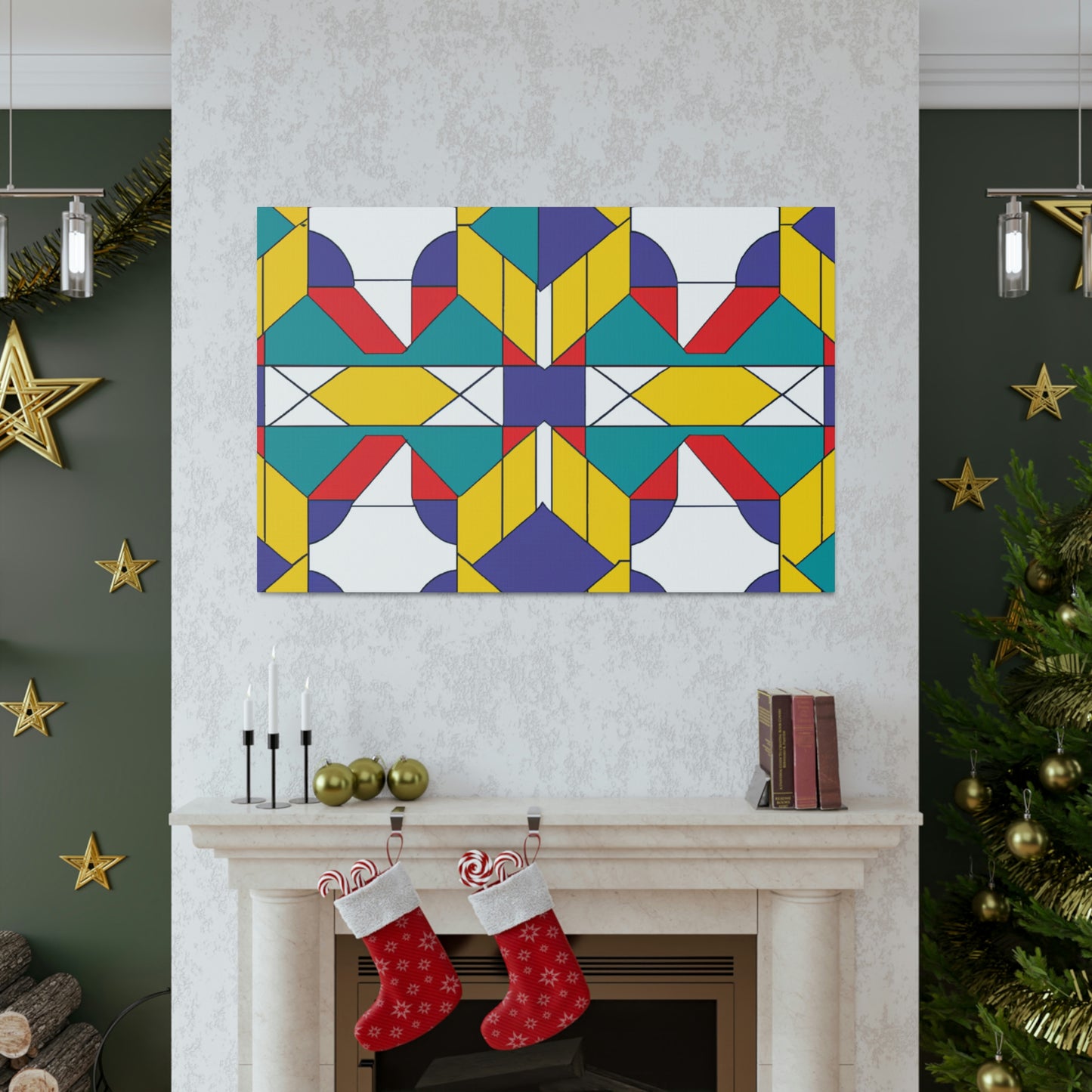 Edwardina Victorin - Geometric Canvas Wall Art