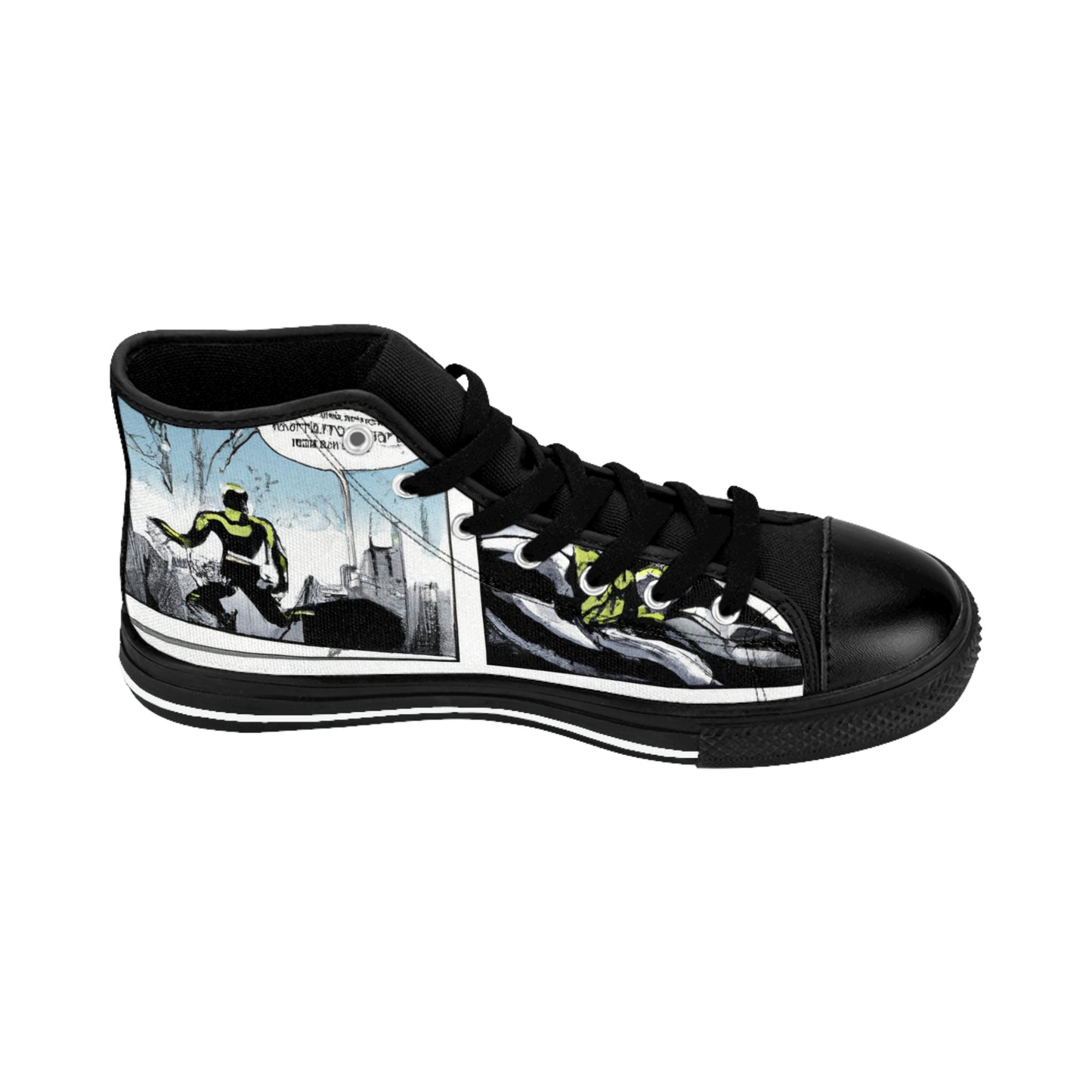 Adelardo di Calzari - Comic Book Hi Tops