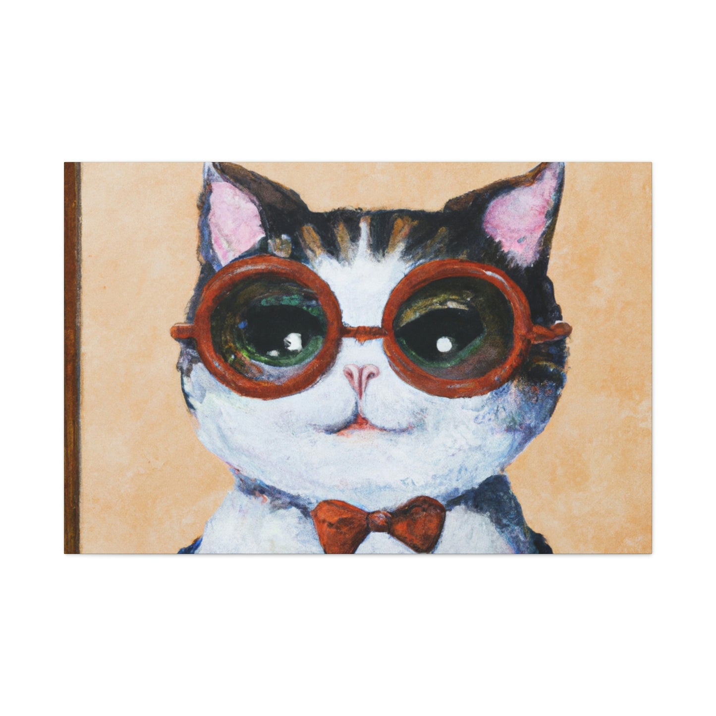 Goofy Paws - Cat Lovers Canvas Wall Art