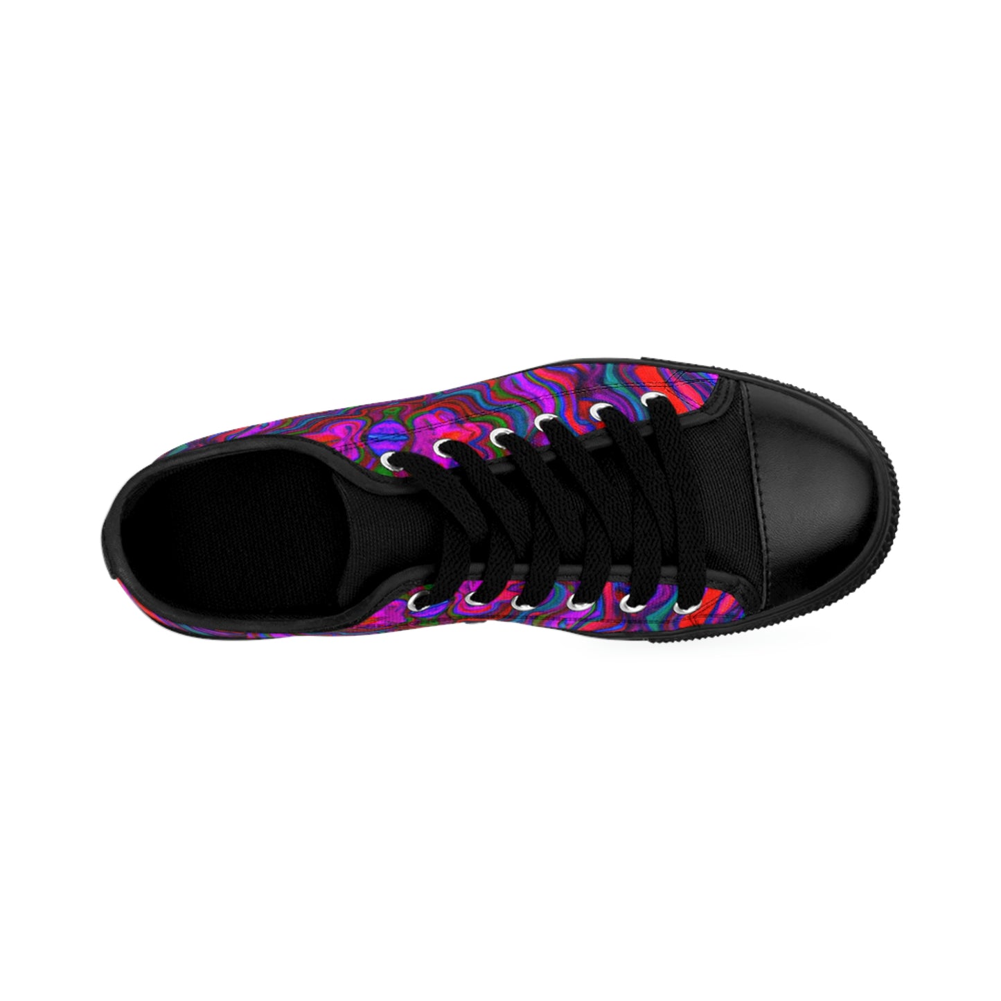 Grimbolda The Shoe Maker - Psychedelic Low Top