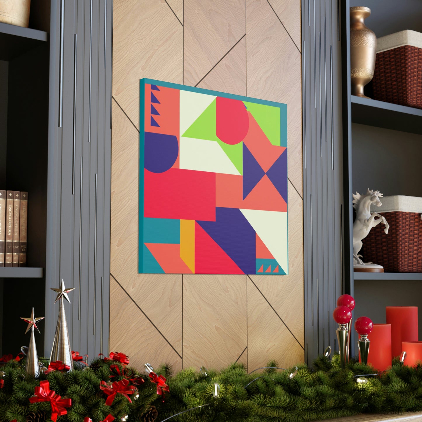 Ambrose Sharpe - Geometric Canvas Wall Art