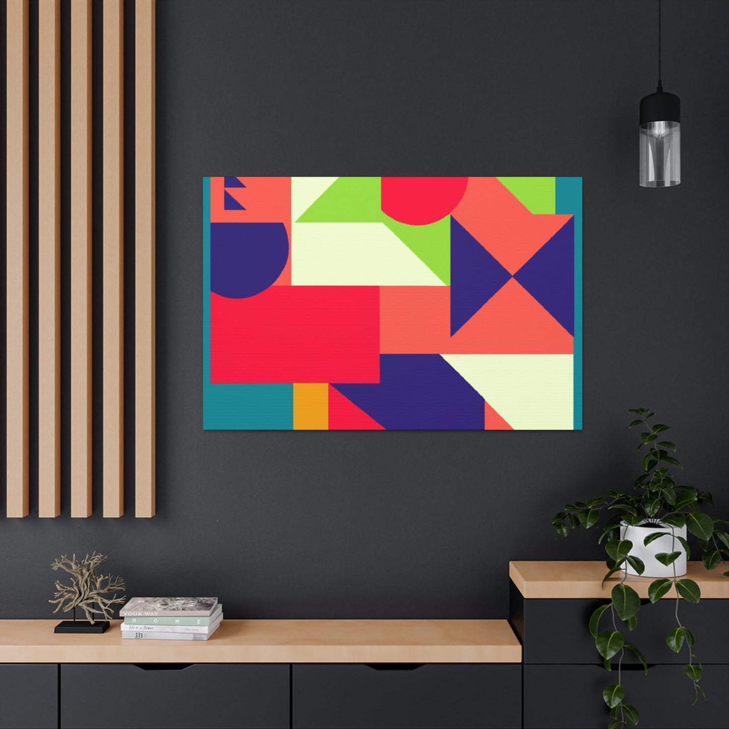 Ambrose Sharpe - Geometric Canvas Wall Art