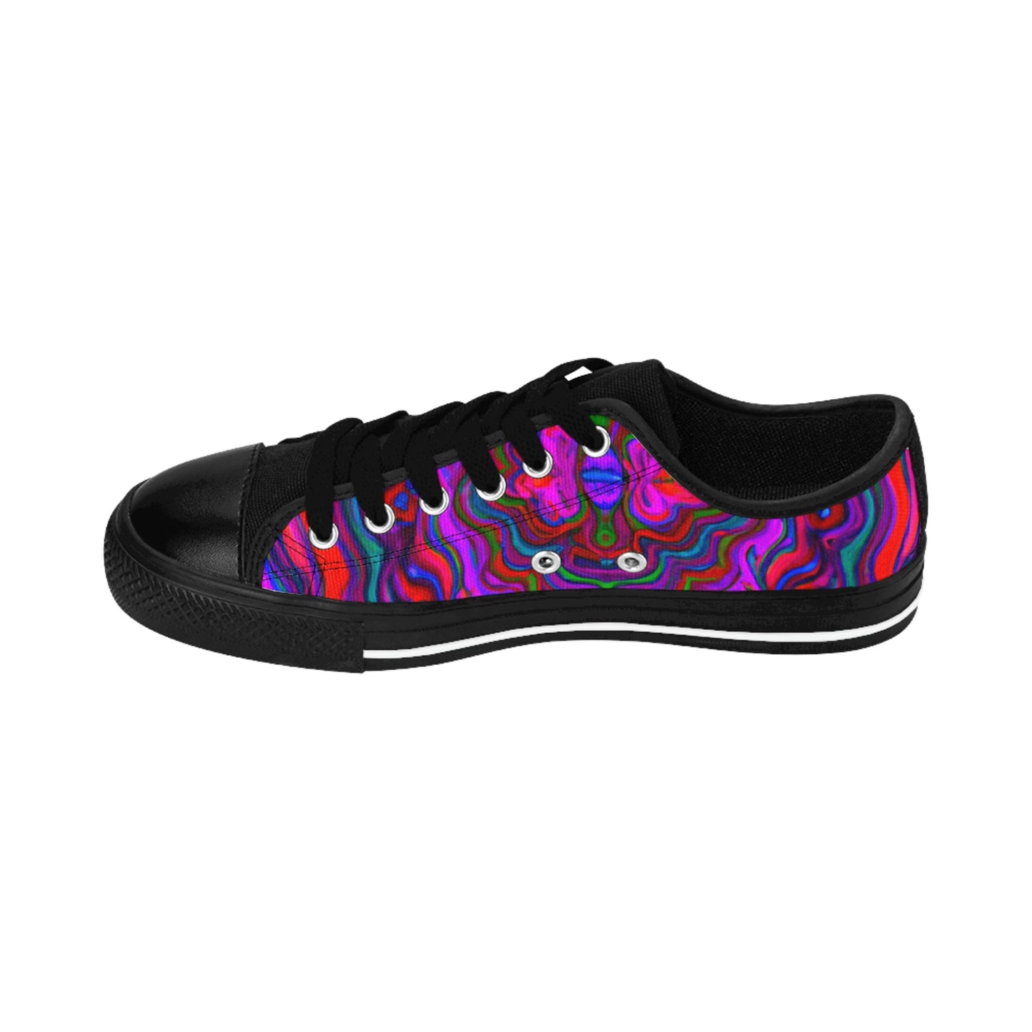 Grimbolda The Shoe Maker - Psychedelic Low Top