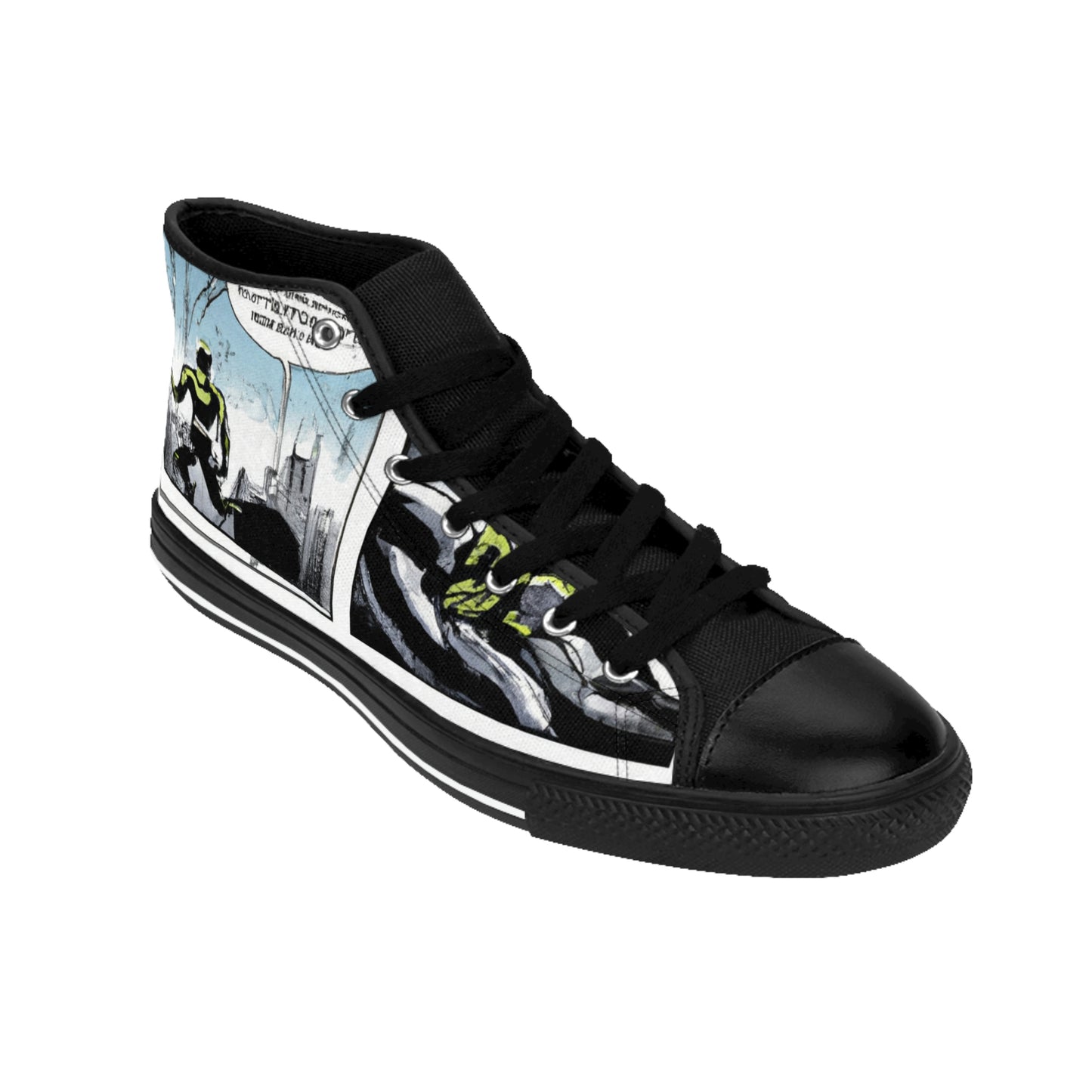 Adelardo di Calzari - Comic Book Hi Tops