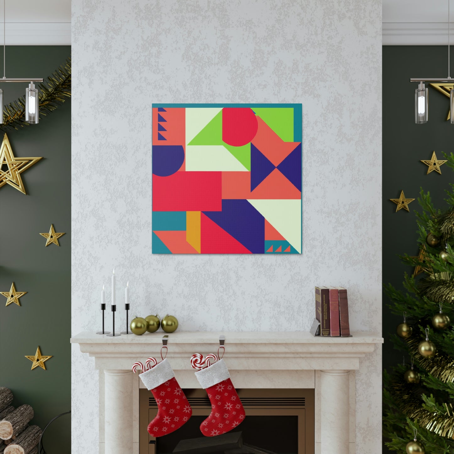 Ambrose Sharpe - Geometric Canvas Wall Art