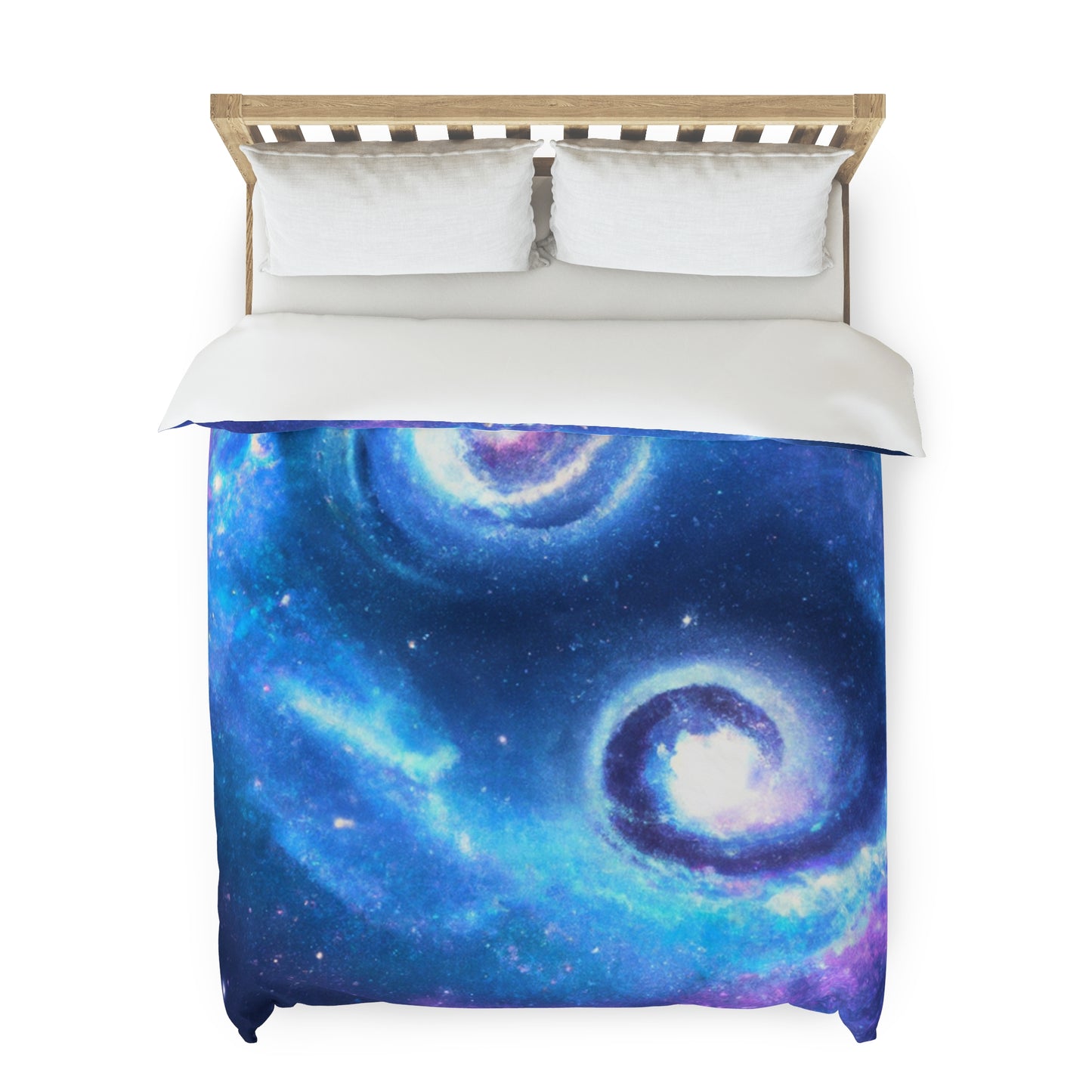 The Starry Dream of Amelia - Astronomy Duvet Bed Cover