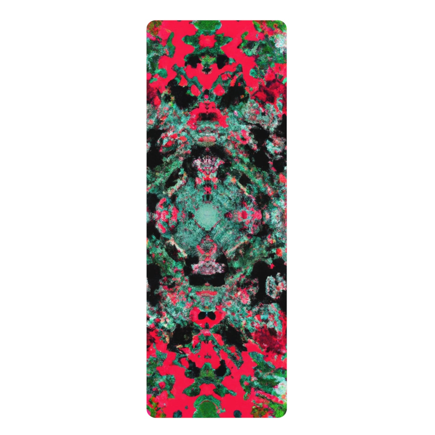 Natasha Krishna - Psychedelic Yoga Exercise Workout Mat - 24″ x 68"