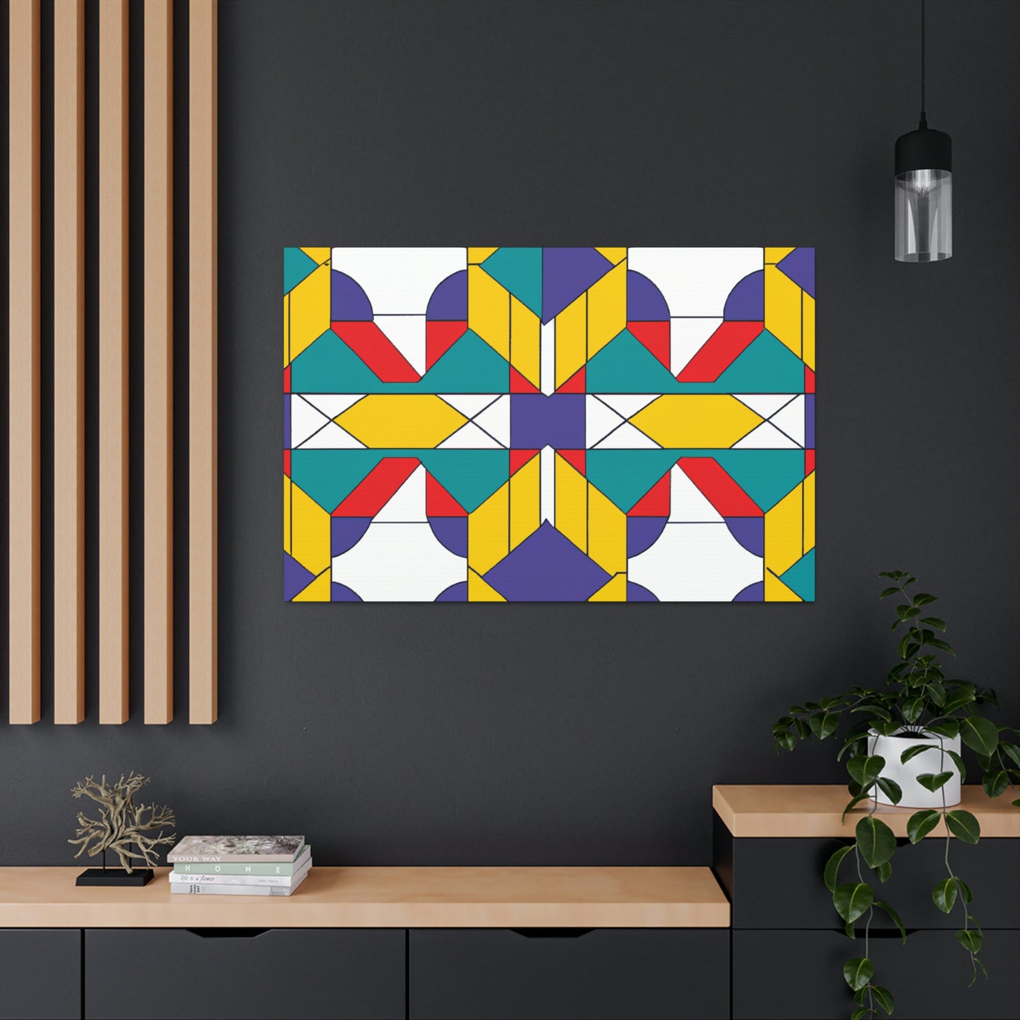 Edwardina Victorin - Geometric Canvas Wall Art