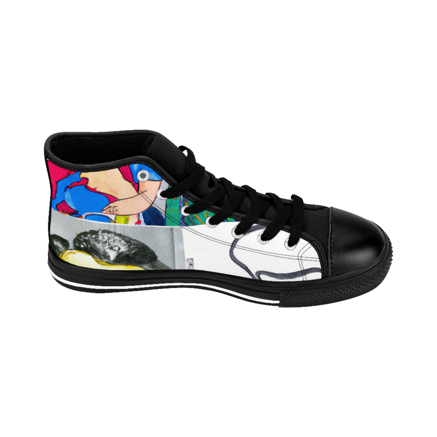 Gwendolynne Cobblersley - Comic Book Hi Tops