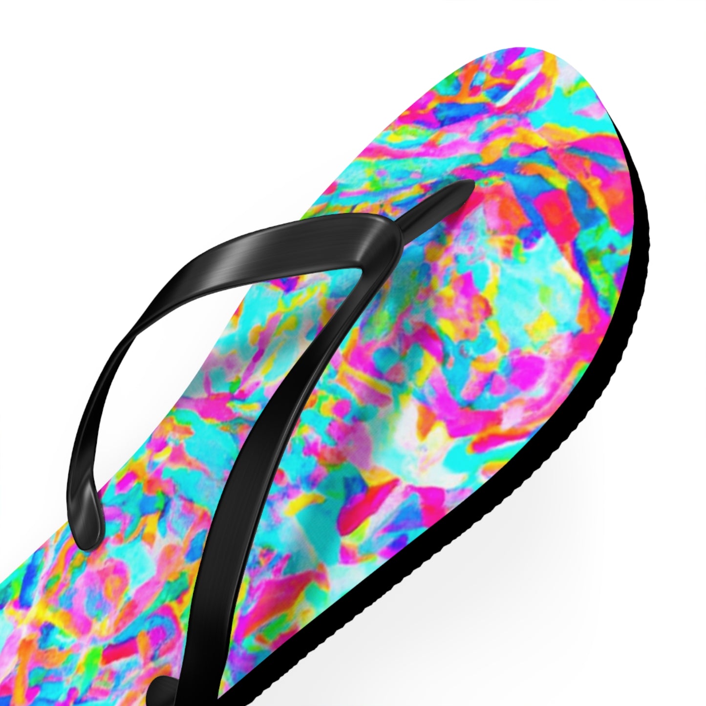 Adele's Shoemaker - Psychedelic Trippy Flip Flop Beach Sandals