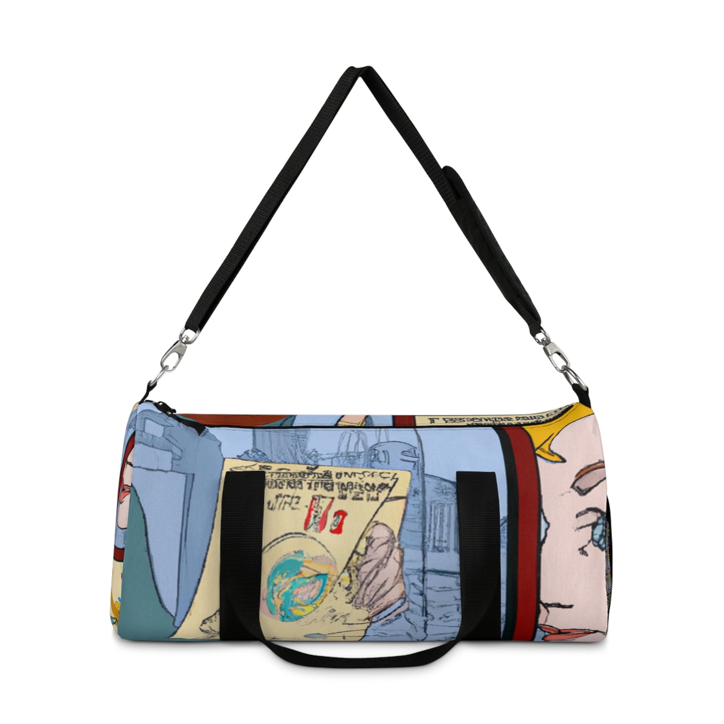 Modesta Luxe - Comic Book Duffel Bag