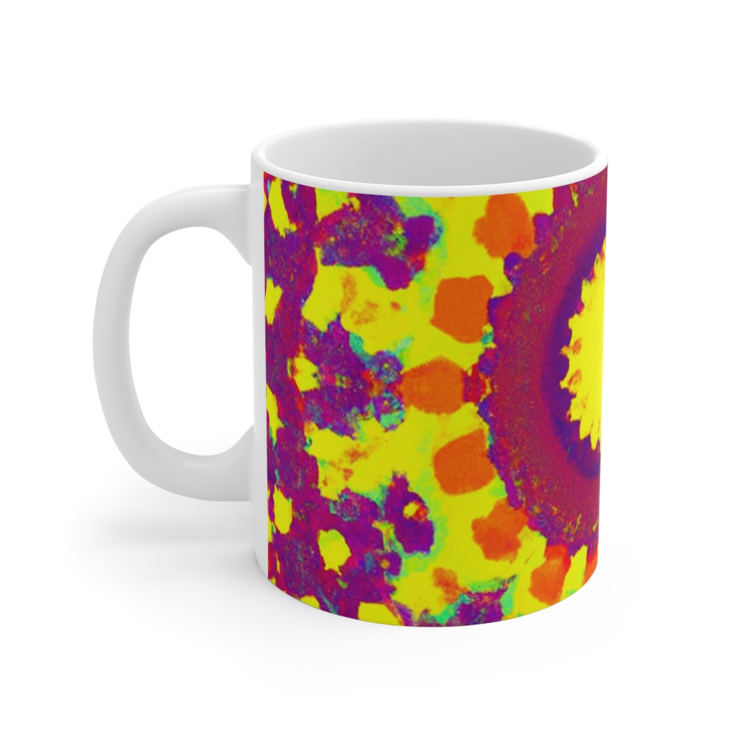 Carmen's Cowboy Coffee - Psychedelic Coffee Cup Mug 11 Ounce