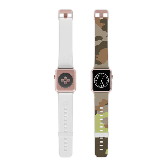 Ermeline Glooscap - Camouflage Apple Wrist Watch Band