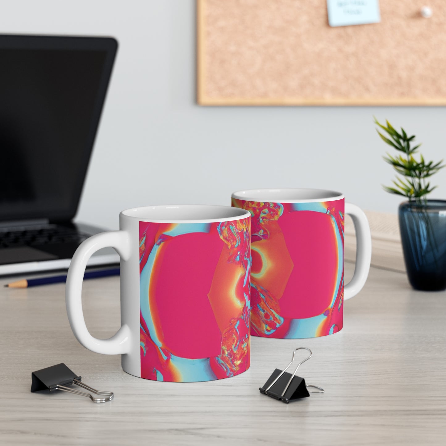 Lexington's Java - Psychedelic Coffee Cup Mug 11 Ounce