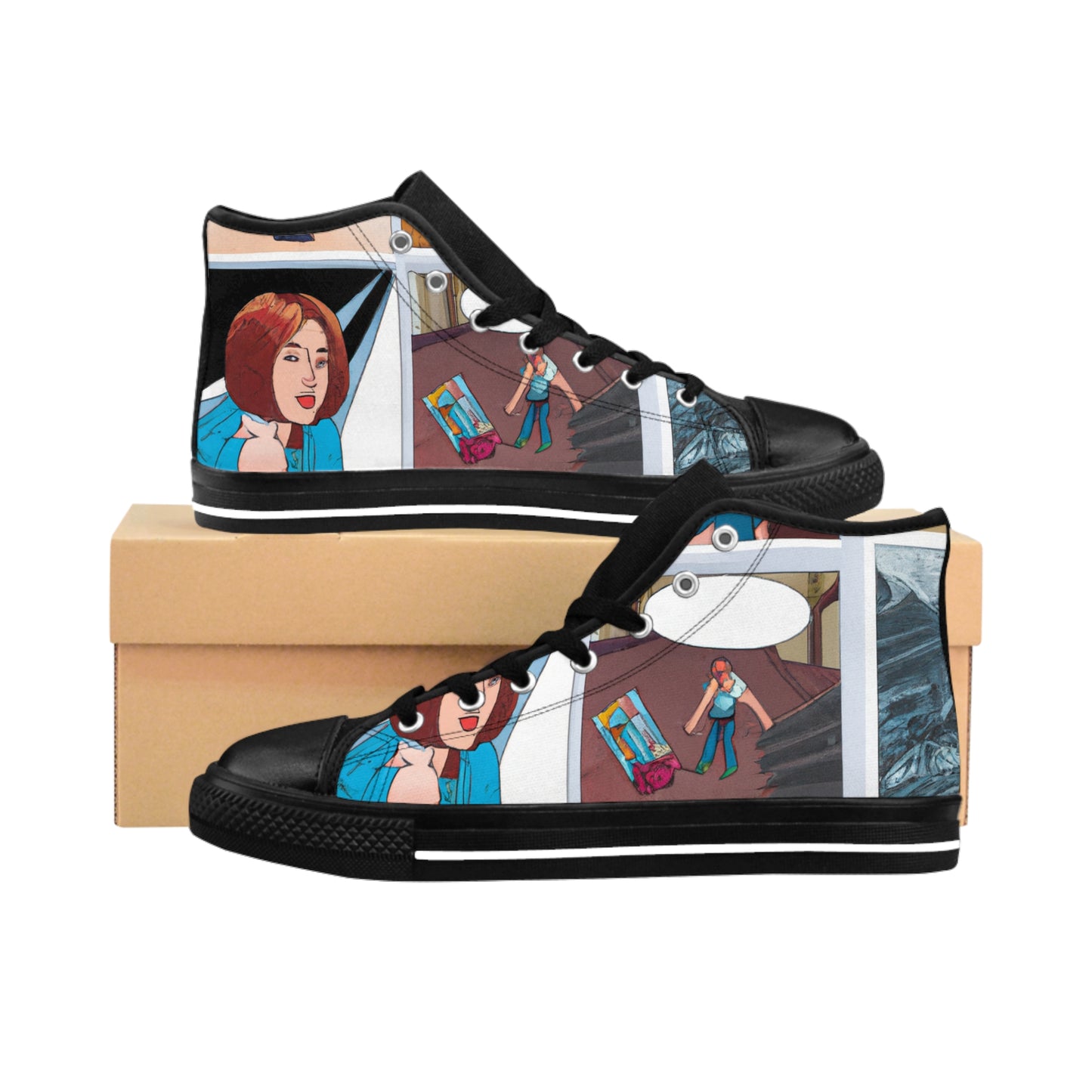 .

Ilario da Milano - Comic Book Hi Tops