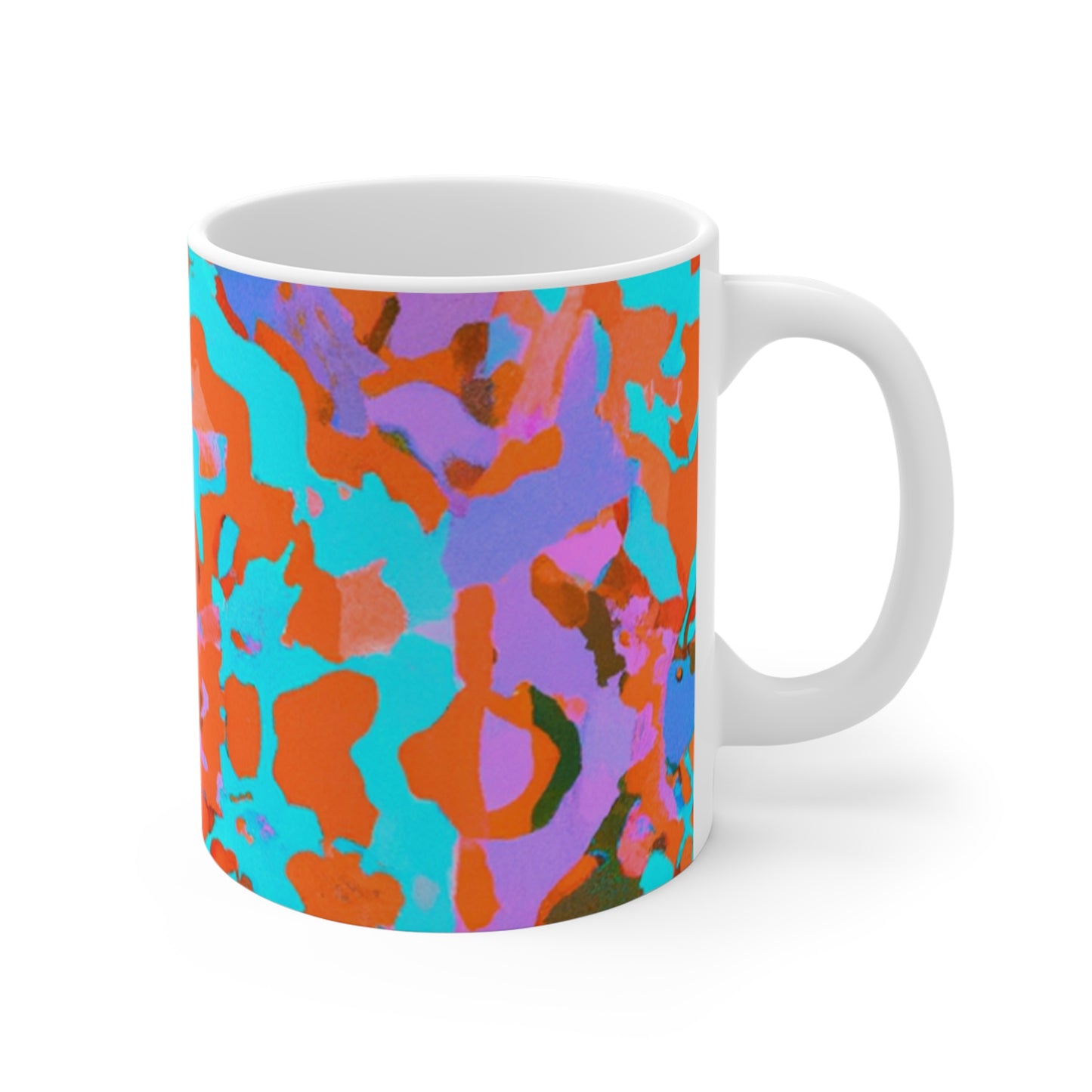 Winston Java. - Psychedelic Coffee Cup Mug 11 Ounce