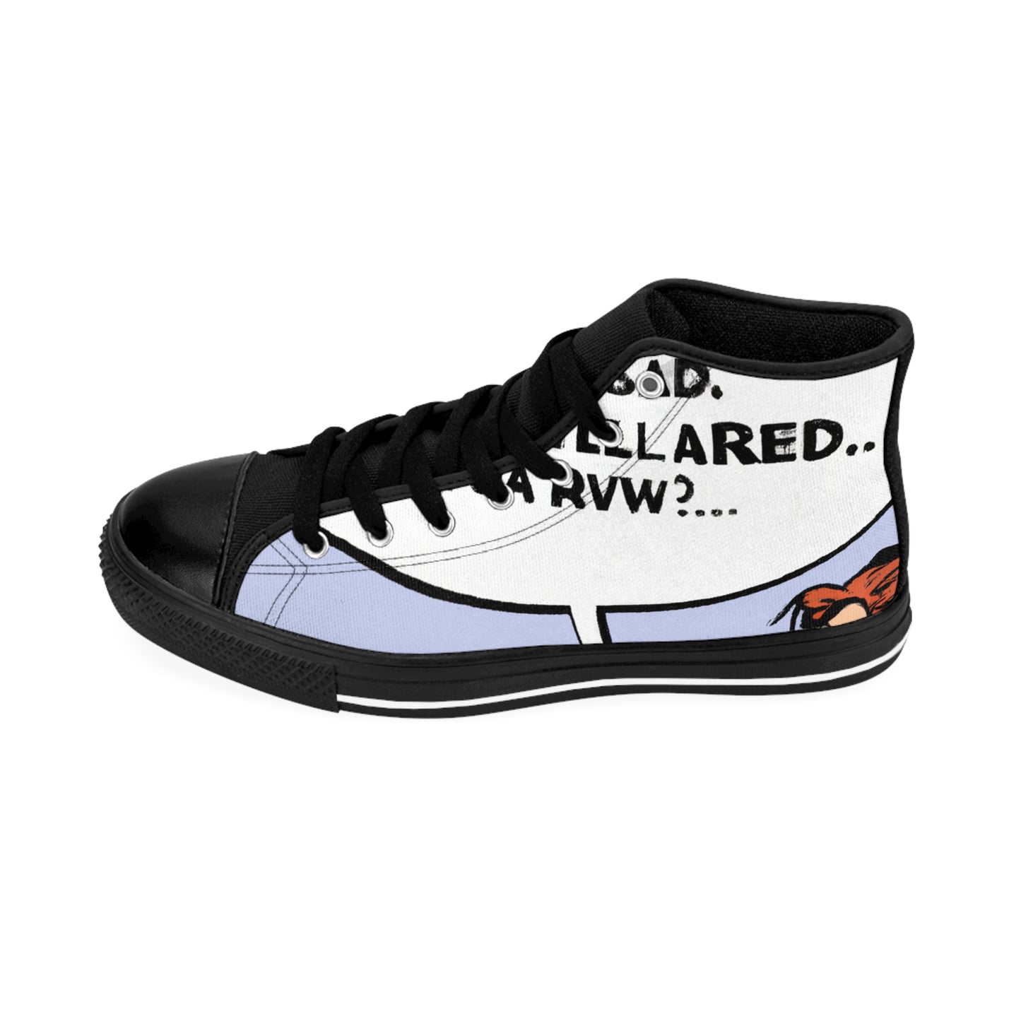 .

Nadine the Shoemaker - Comic Book Hi Tops