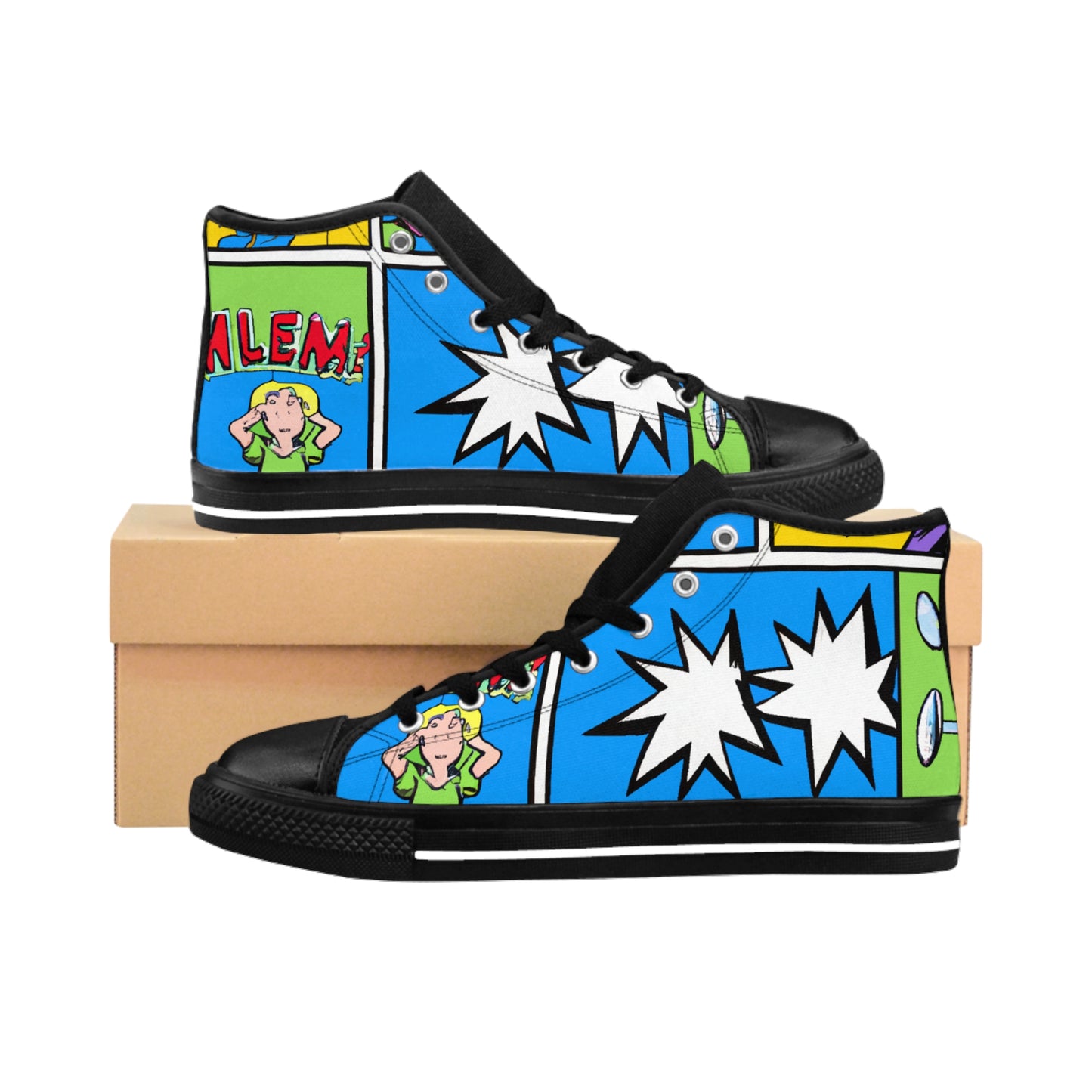 .

Gaufrida the Footgearmaker - Comic Book Hi Tops