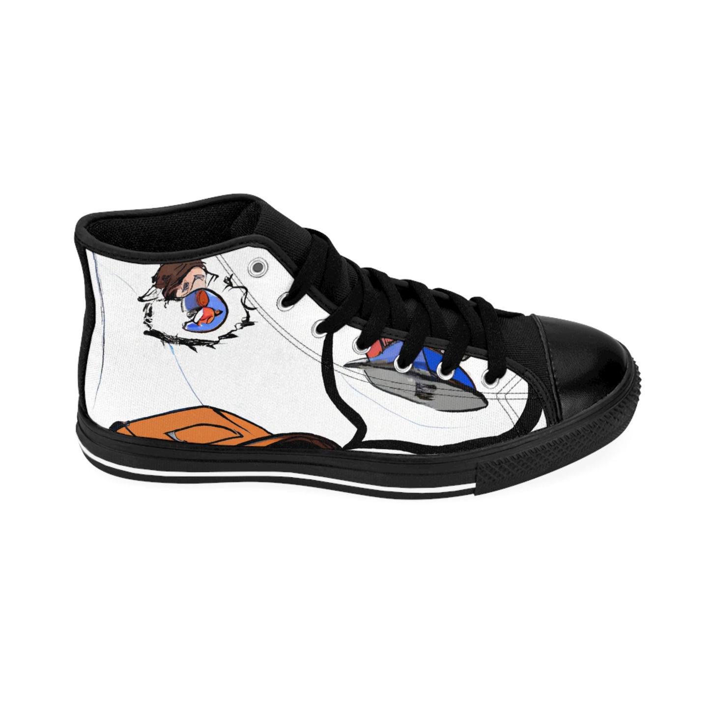 Sir Wilmiod FootFashions - Comic Book Hi Tops