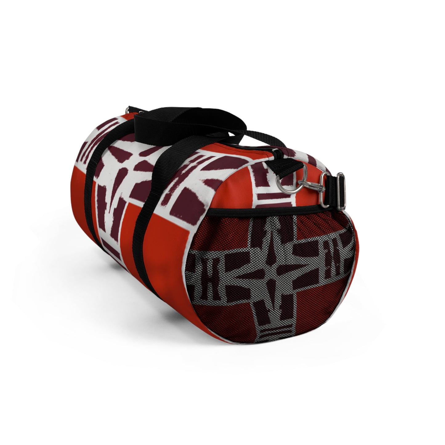 Emmett E. Edwards - Geometric Pattern Duffel Travel Gym Luggage Bag