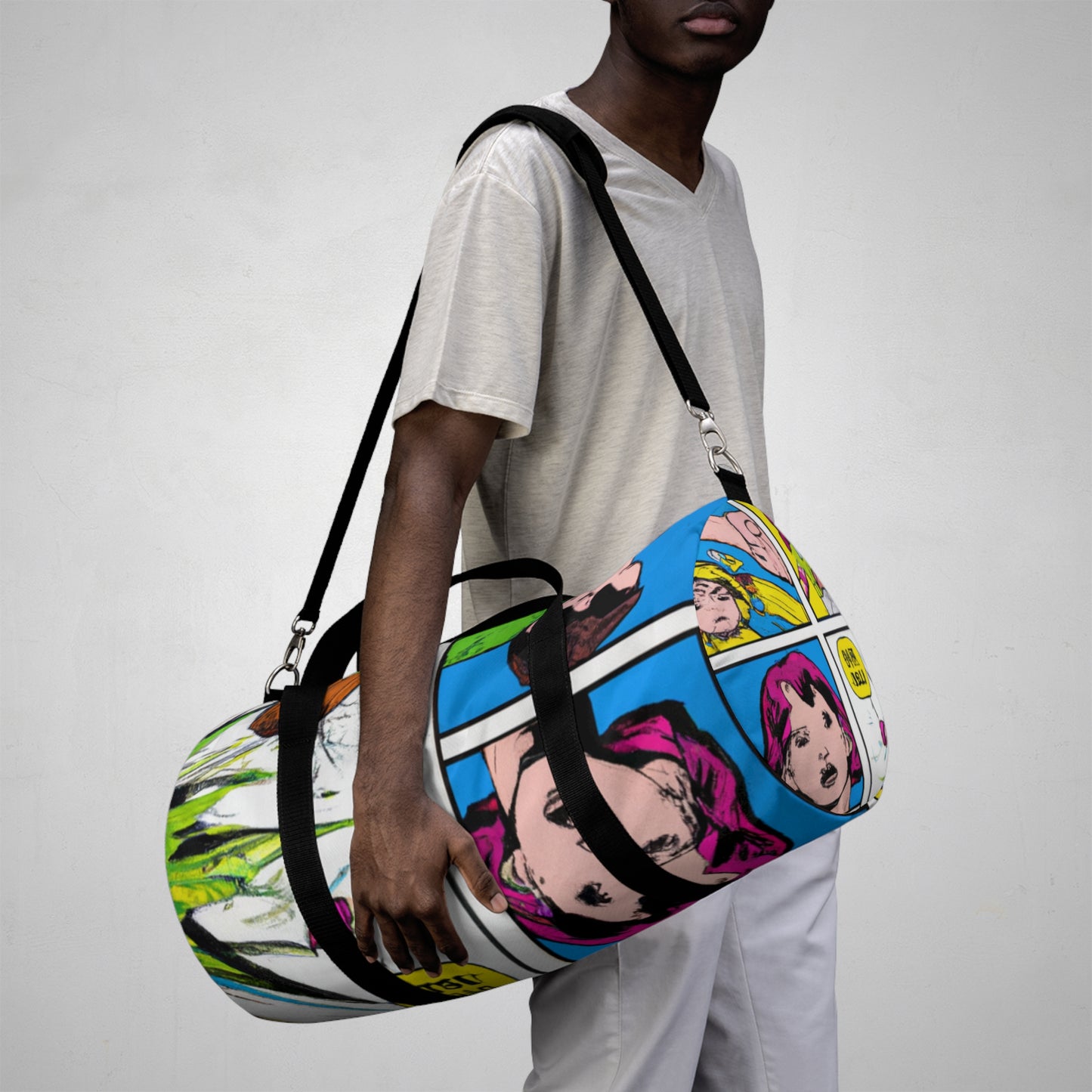 Dame Adelaide de Grenelle - Comic Book Duffel Bag