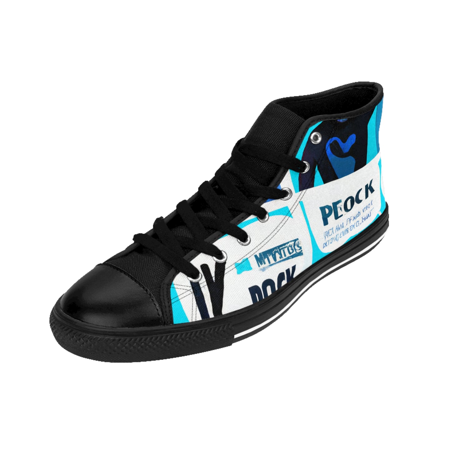 Gwendolynne Shoesteerer - Comic Book Hi Tops