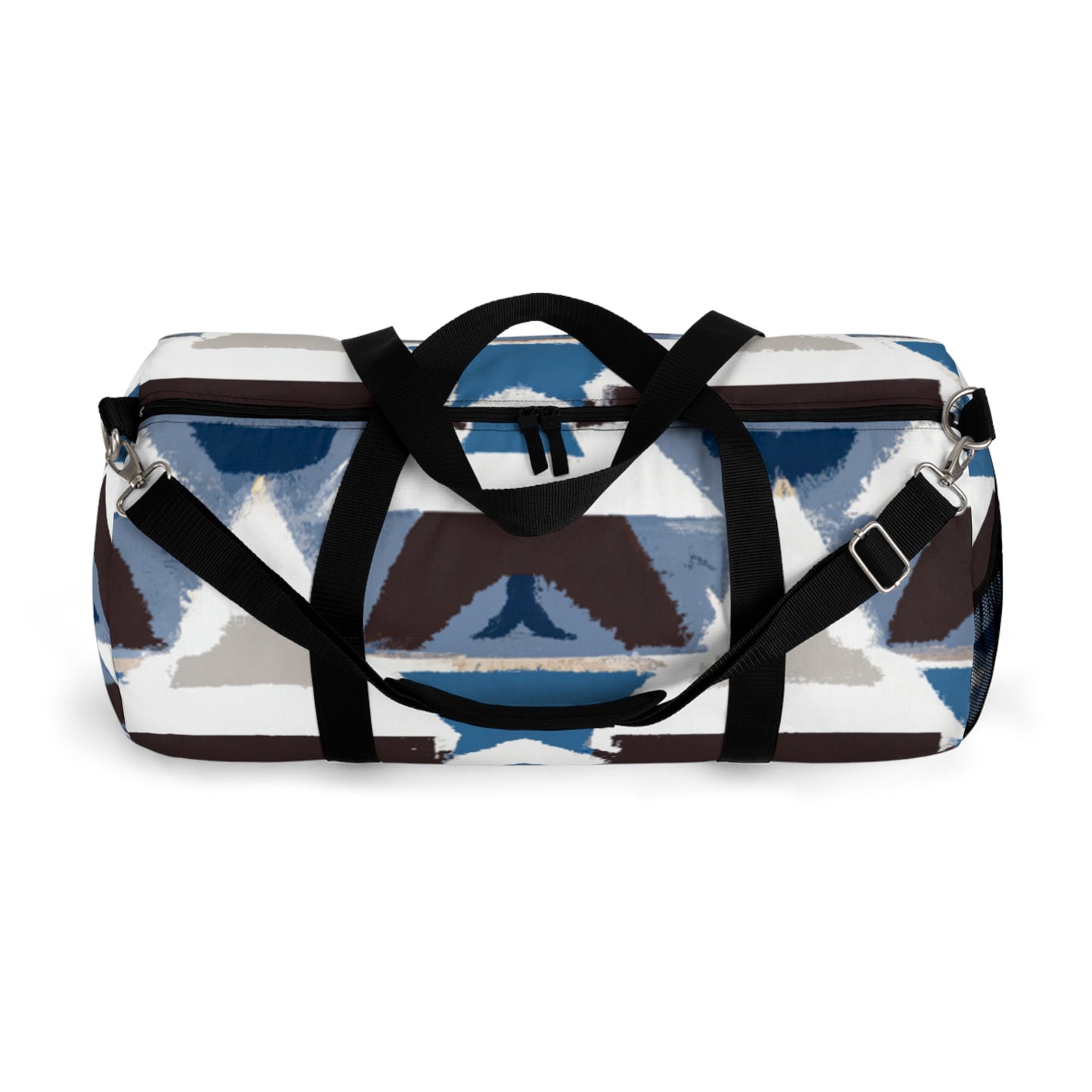 Maximillian Pascal - Geometric Pattern Duffel Travel Gym Luggage Bag