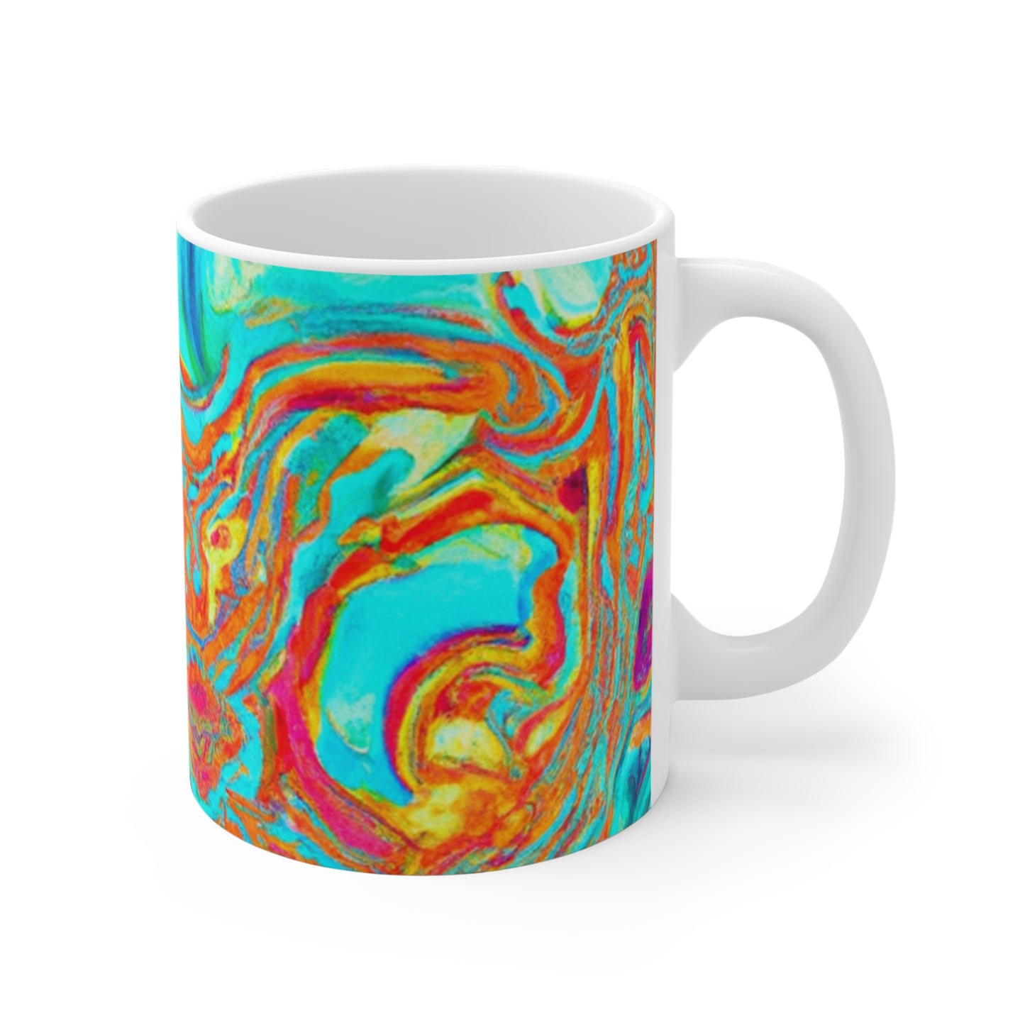 Ivan's Java - Psychedelic Coffee Cup Mug 11 Ounce