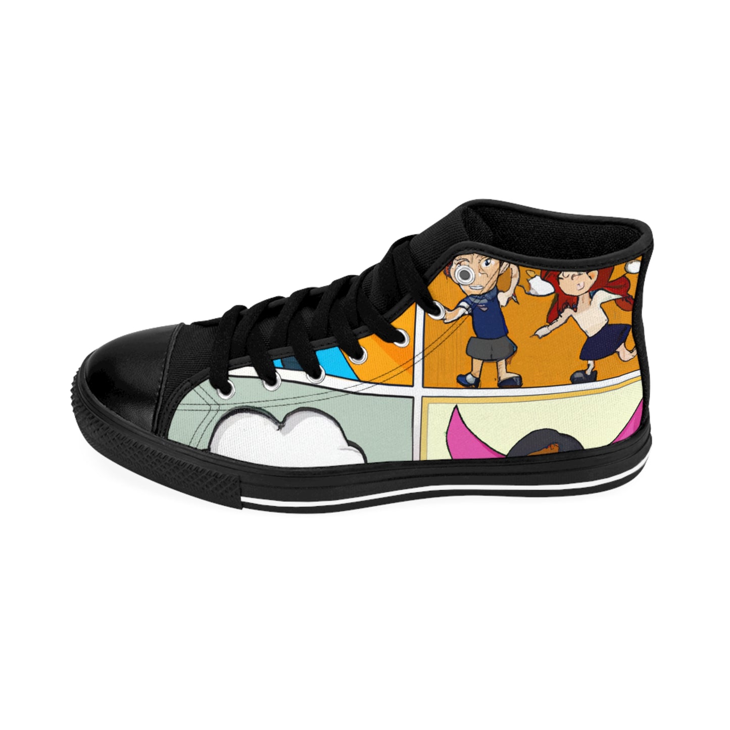 .

Aelred the Shoemaker - Comic Book Hi Tops