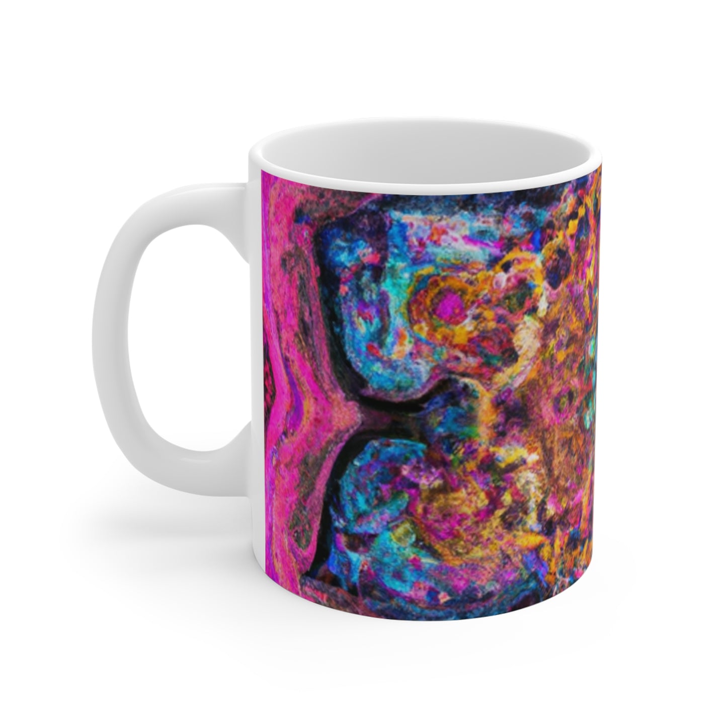 Crystal Java. - Psychedelic Coffee Cup Mug 11 Ounce