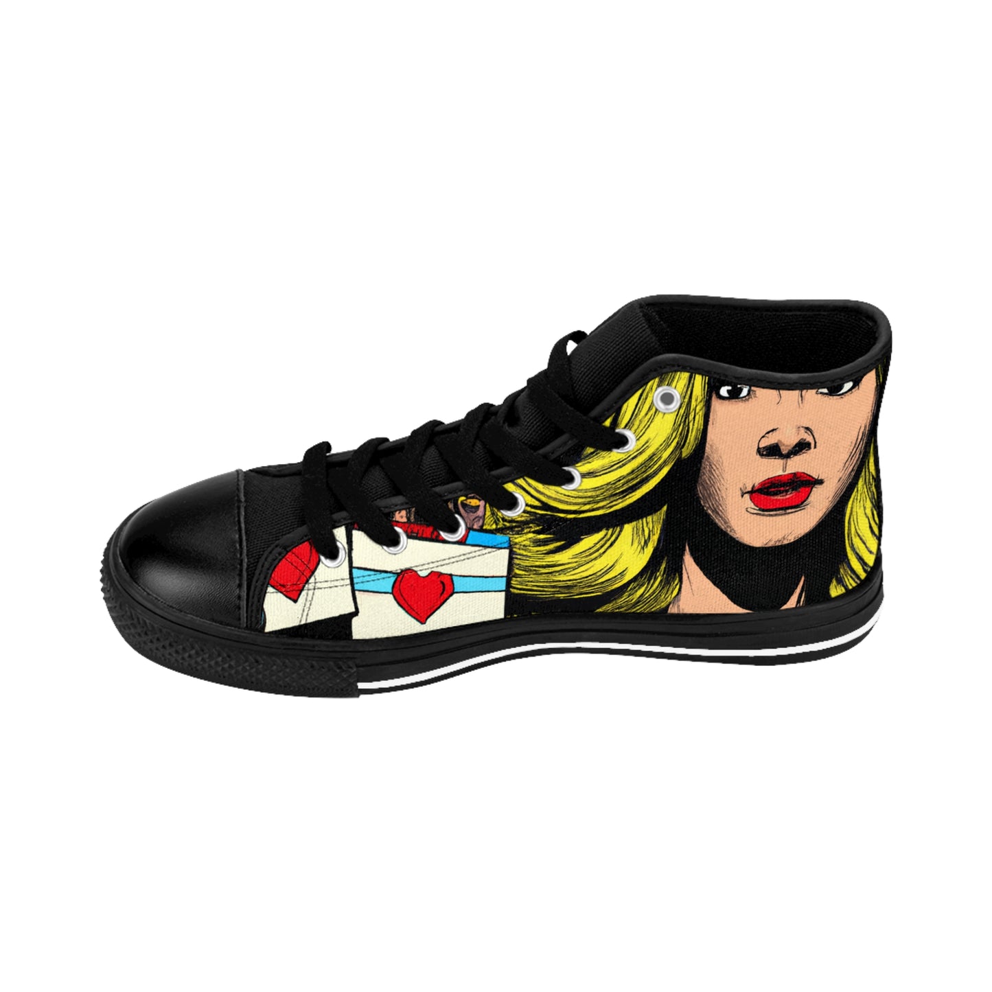 Sir Emanuell de la Suede - Comic Book Hi Tops