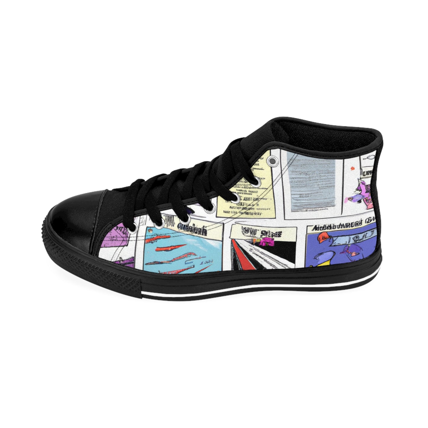 .

Winifred Bootsmith - Comic Book Hi Tops