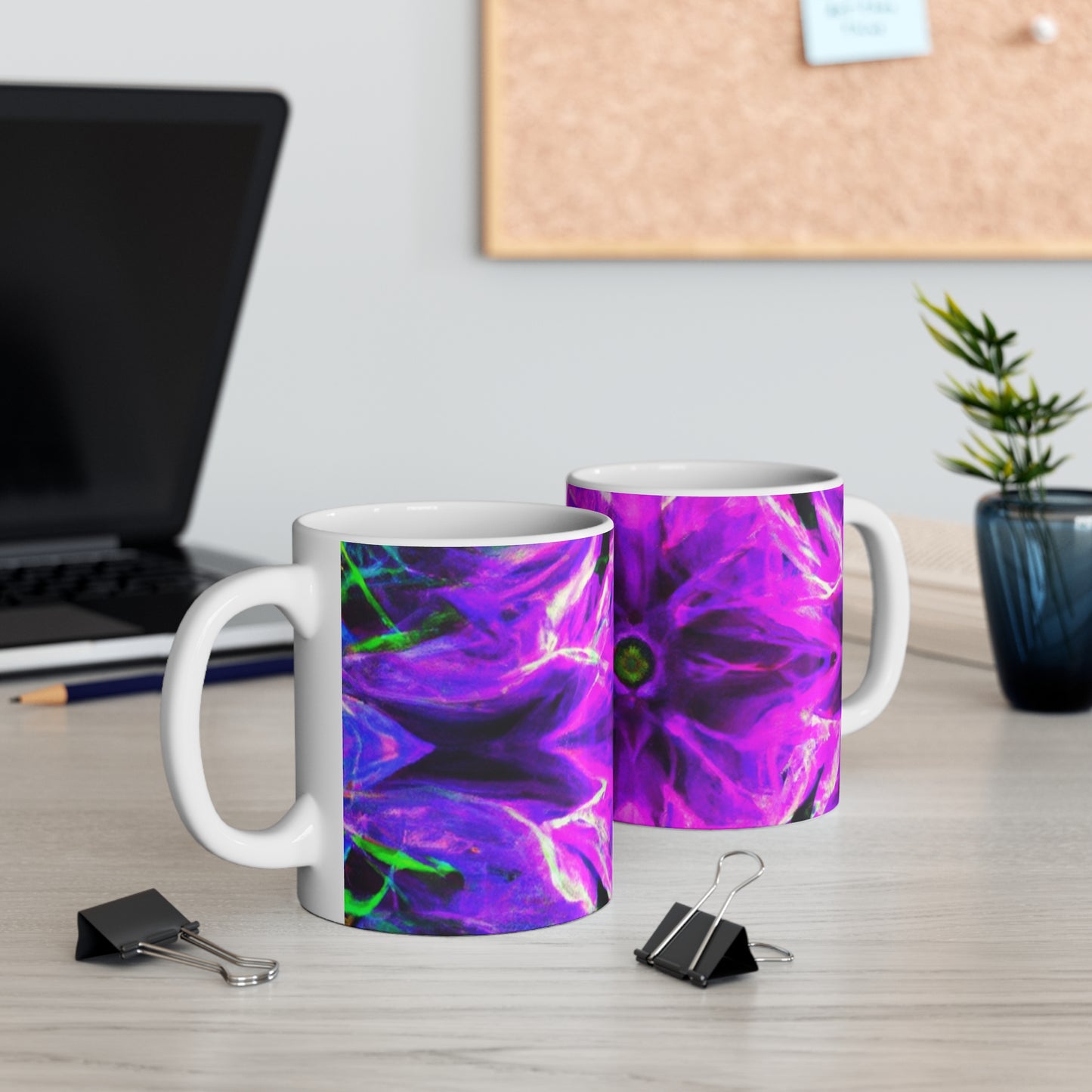 Alfonso's Artisanal Blends - Psychedelic Coffee Cup Mug 11 Ounce