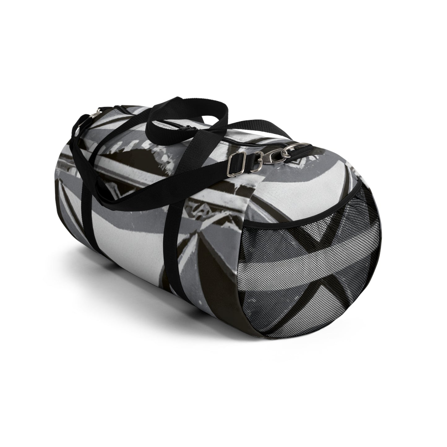 Hortense Haversmith - Geometric Pattern Duffel Travel Gym Luggage Bag