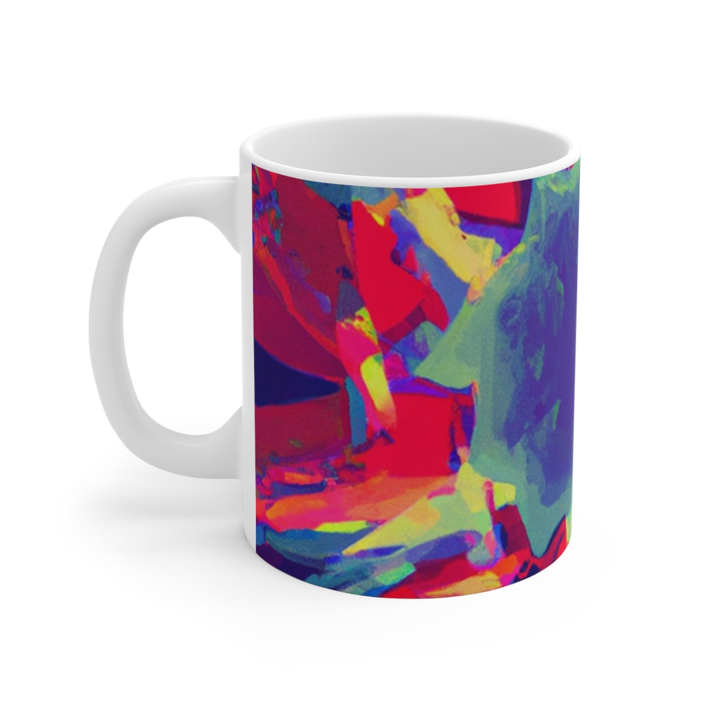 Java Joe's - Psychedelic Coffee Cup Mug 11 Ounce