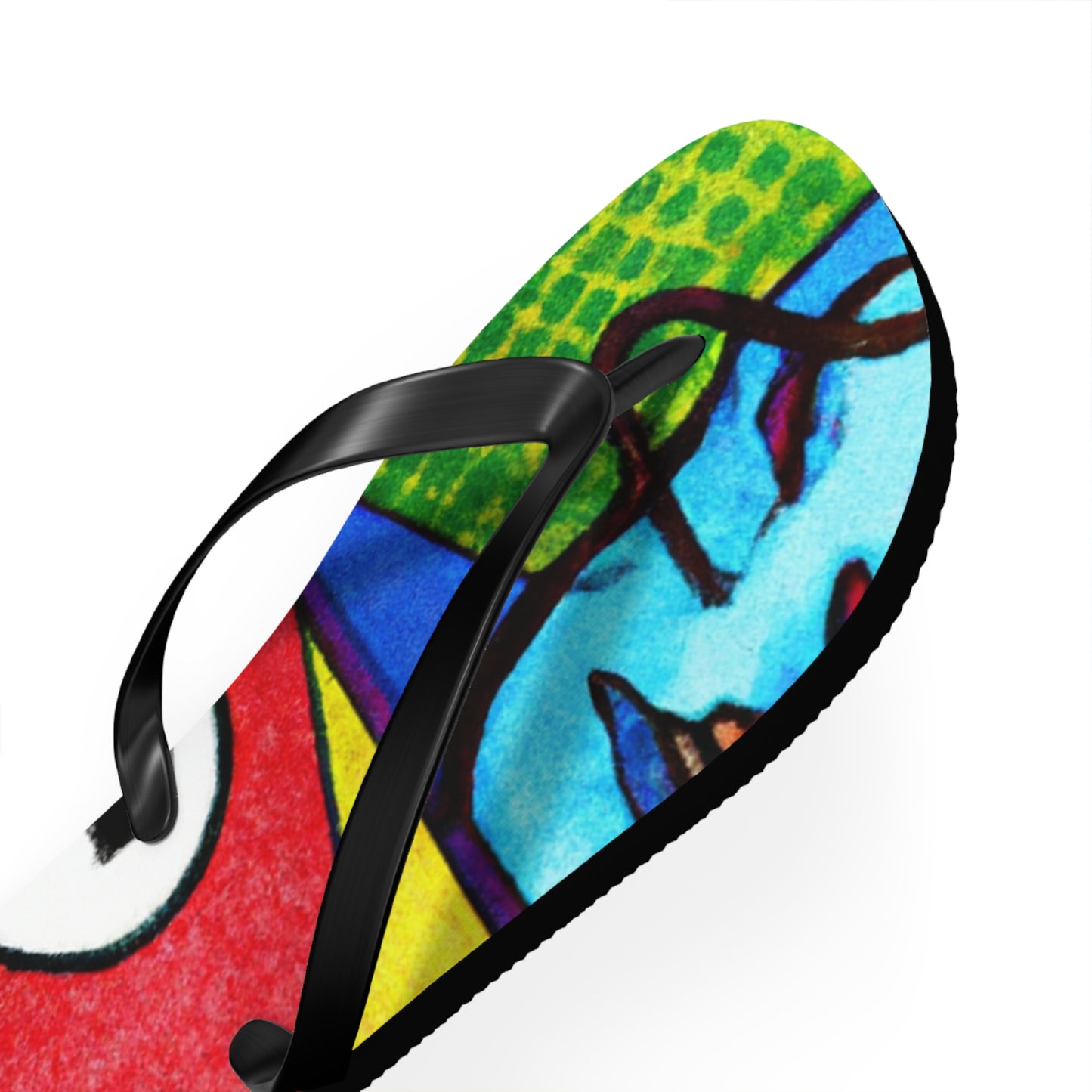 Dark Demigod Crusader - Comics Collector Flip Flop Beach Sandals