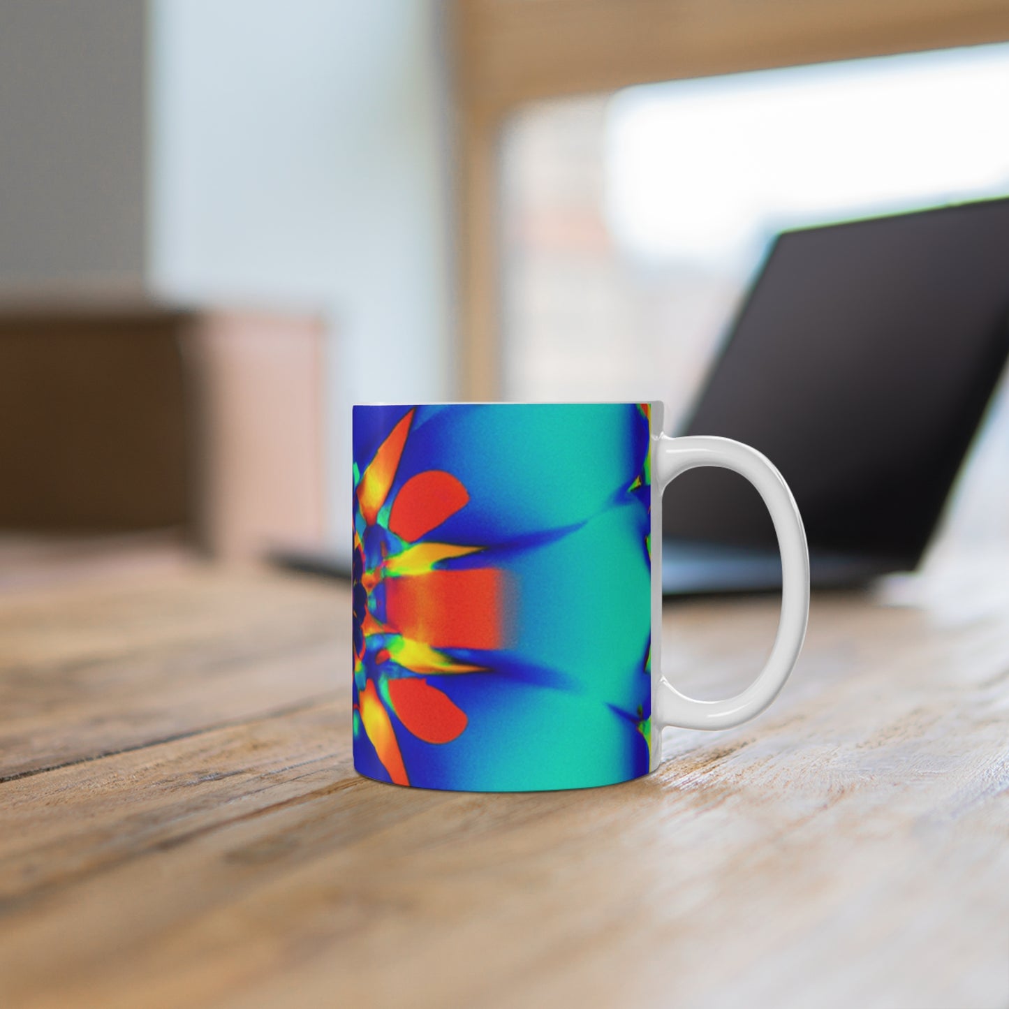 Bea's Brews - Psychedelic Coffee Cup Mug 11 Ounce