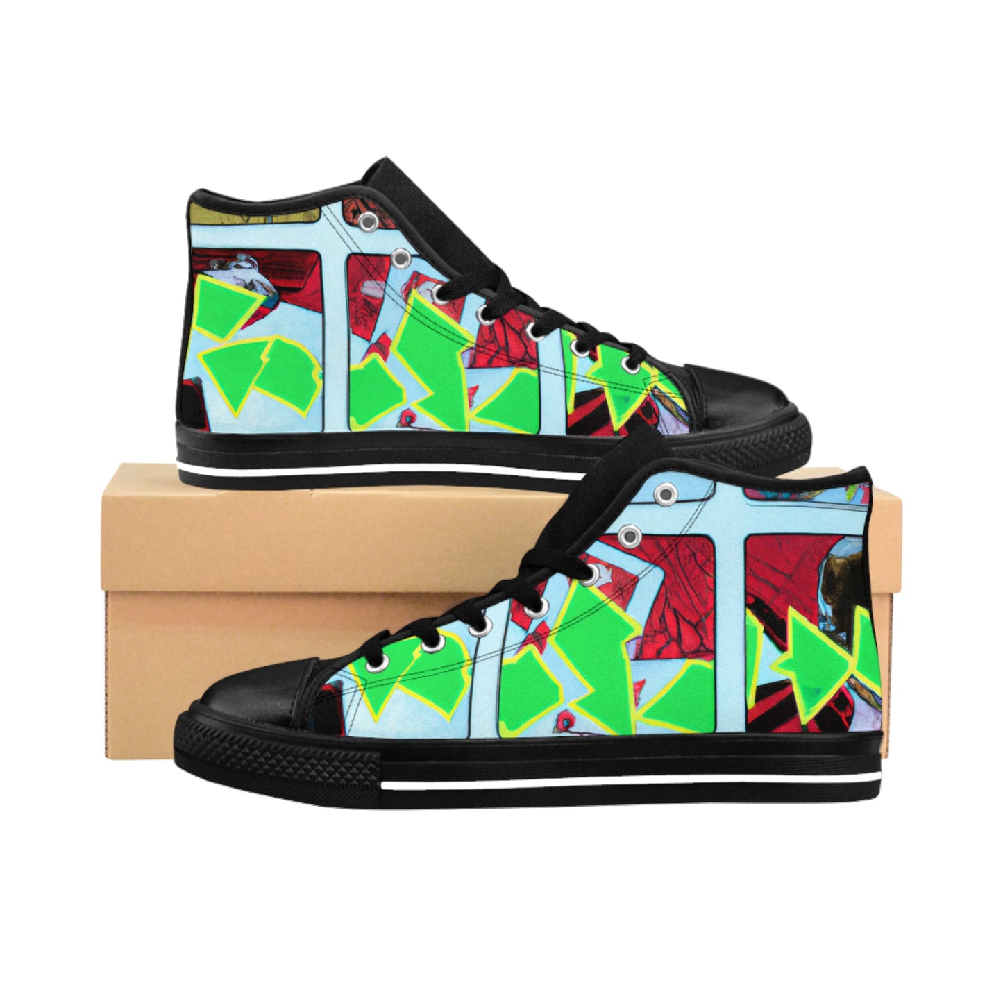 Giovanni Franchi - Comic Book Hi Tops