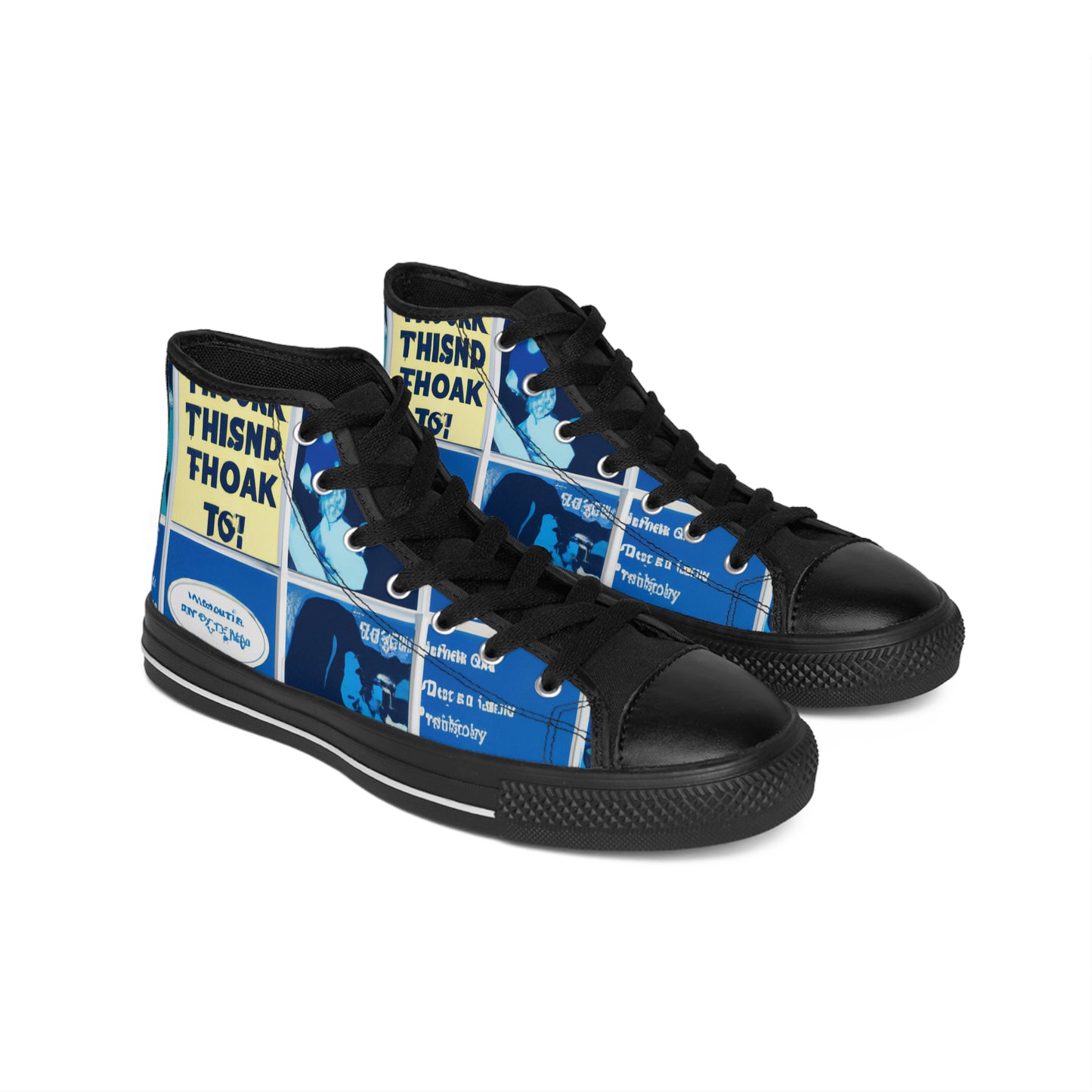 .

Sir Ezekial Footmeister - Comic Book Hi Tops