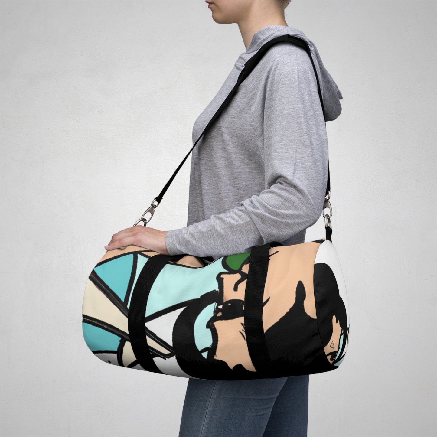 Elizabella Faulkner - Comic Book Duffel Bag