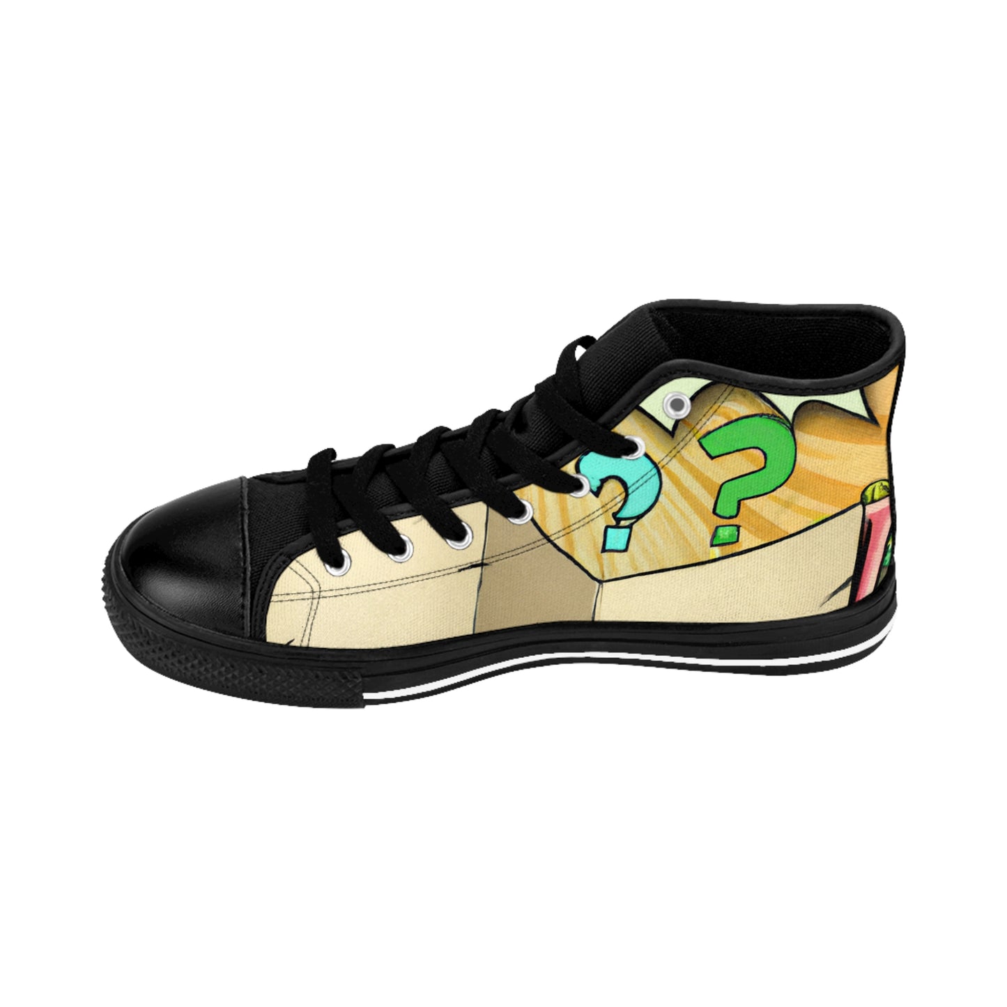 Vivilicious the ShoeMaker - Comic Book Hi Tops