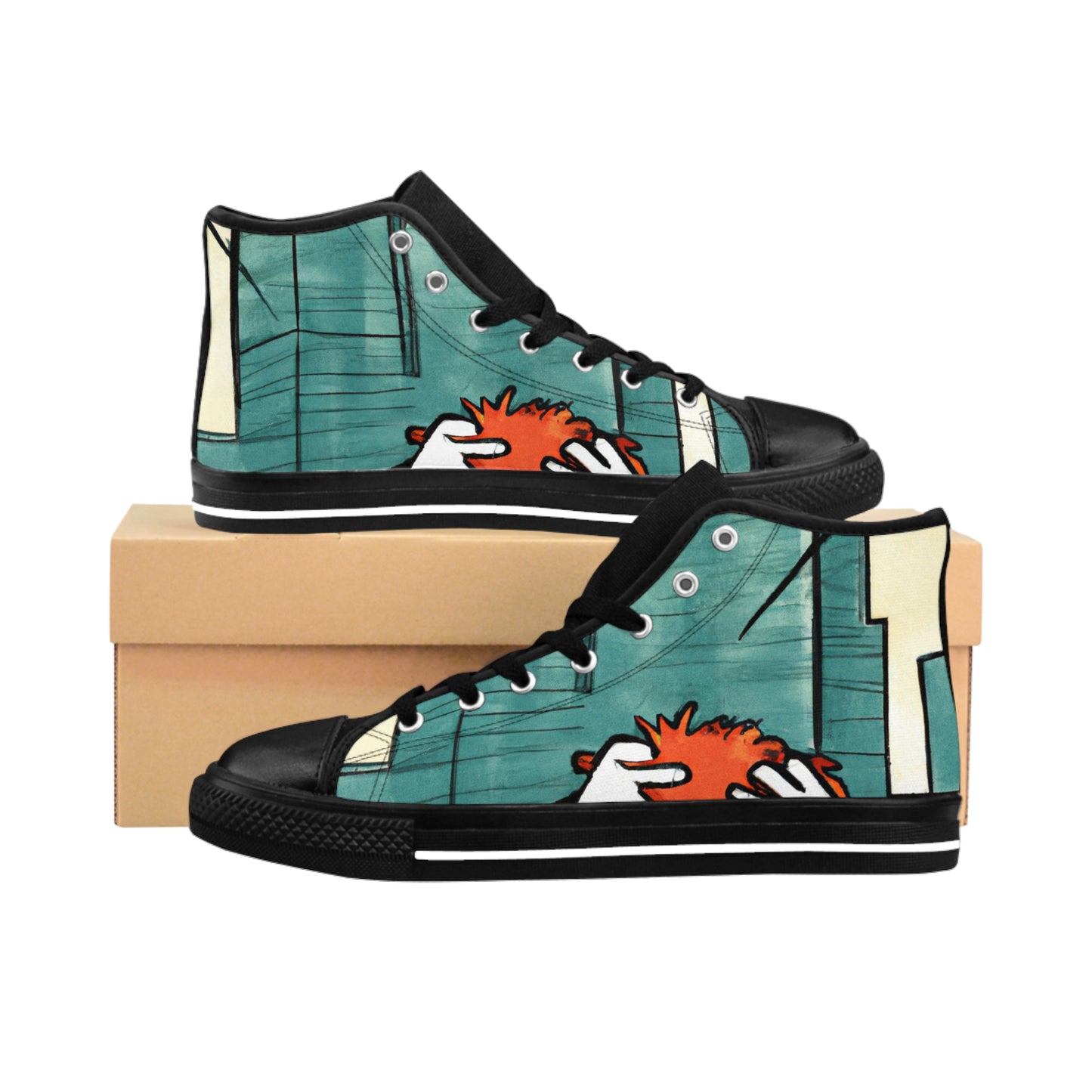 .

Gunnar the Shoemaker - Comic Book Hi Tops