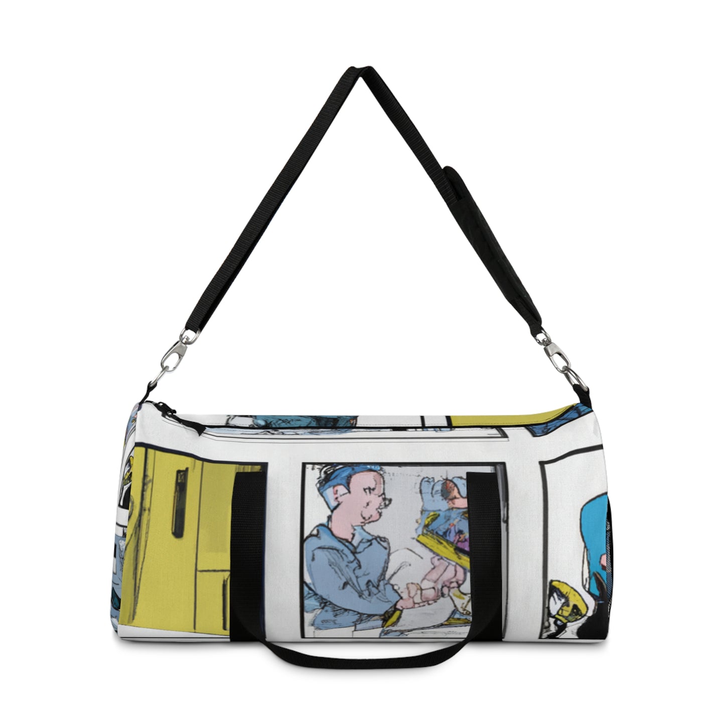 Count Bartilo Von Aschenport - Comic Book Duffel Bag