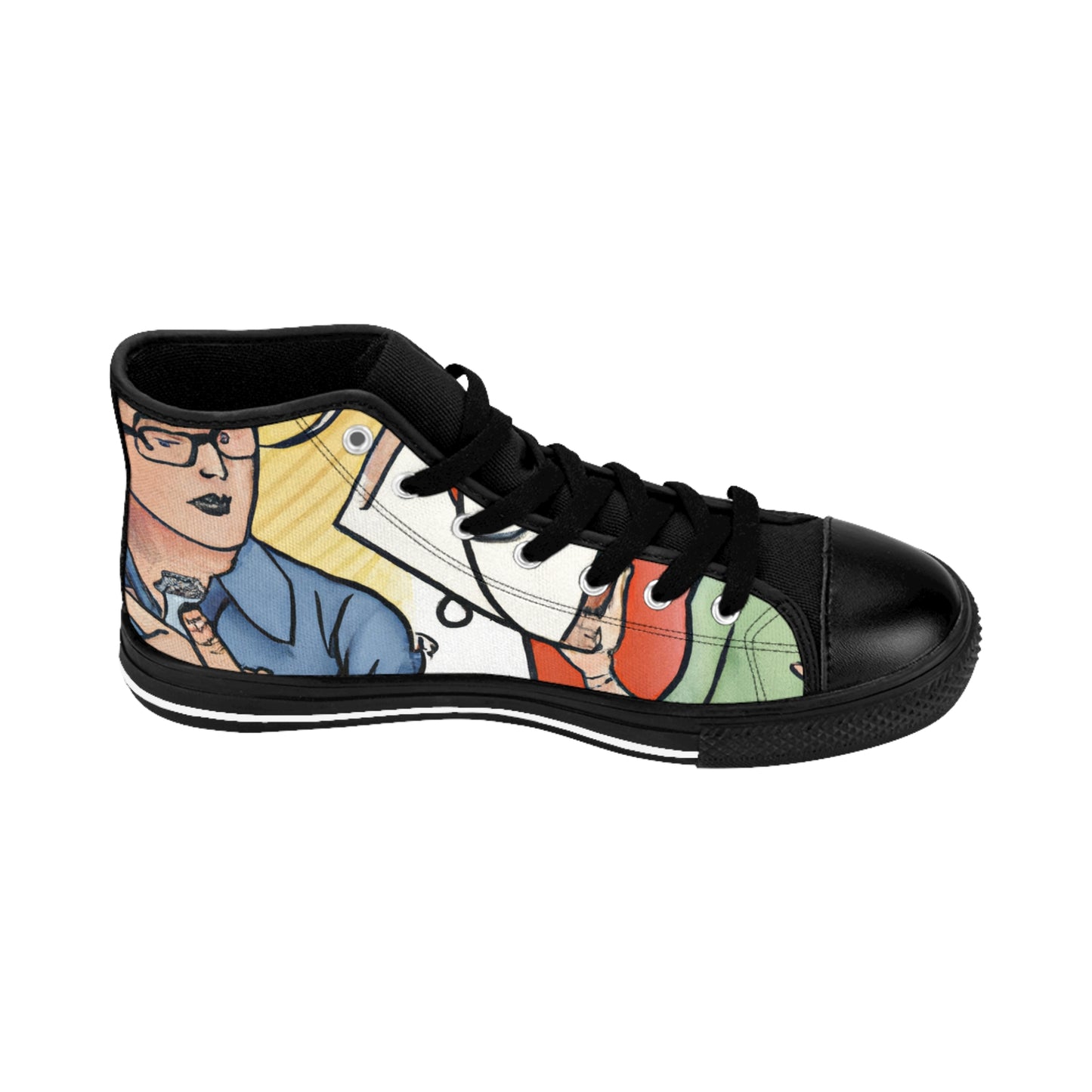 .

Theodosia the Shoemaker - Comic Book Hi Tops