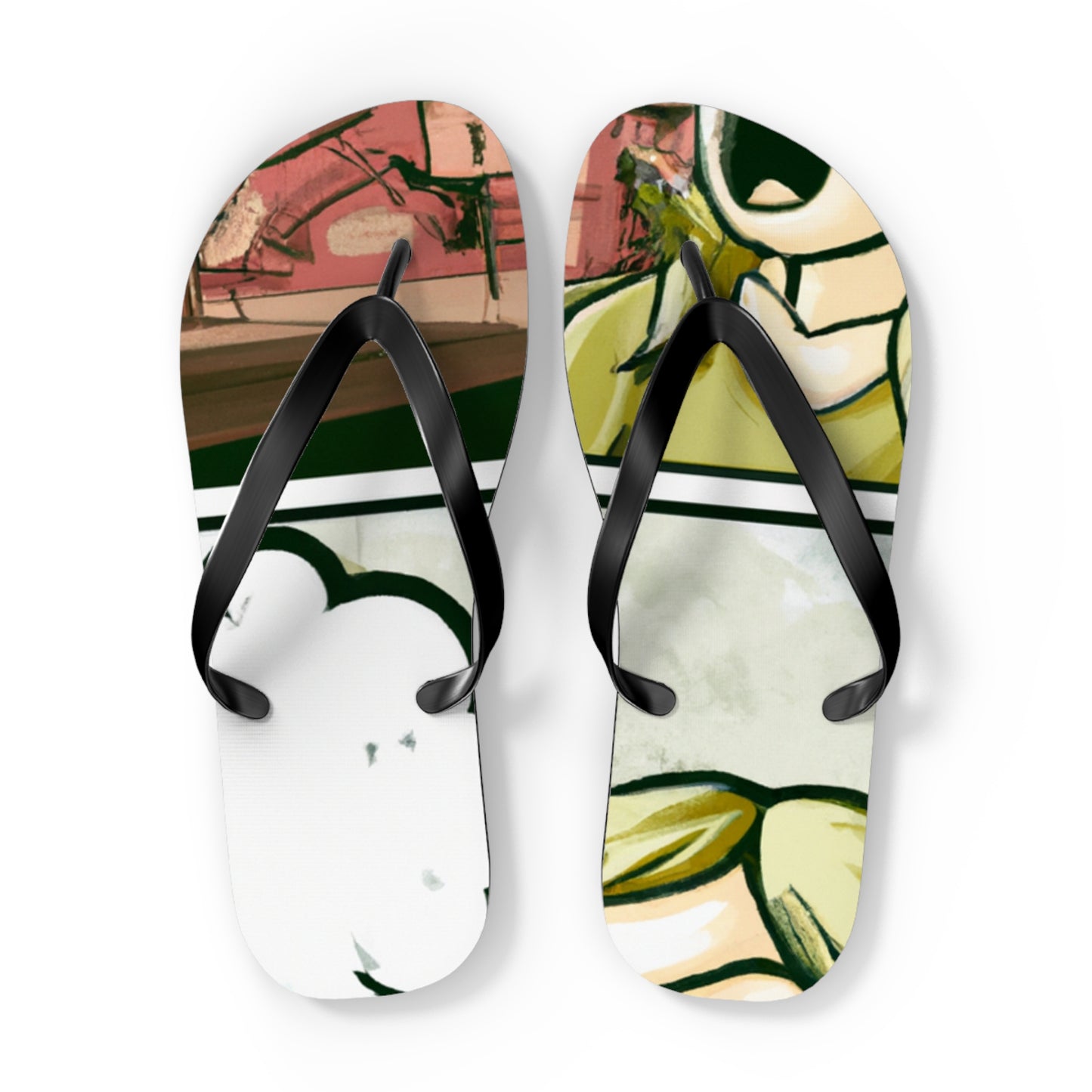 Erica Torchlight - Comics Collector Flip Flop Beach Sandals