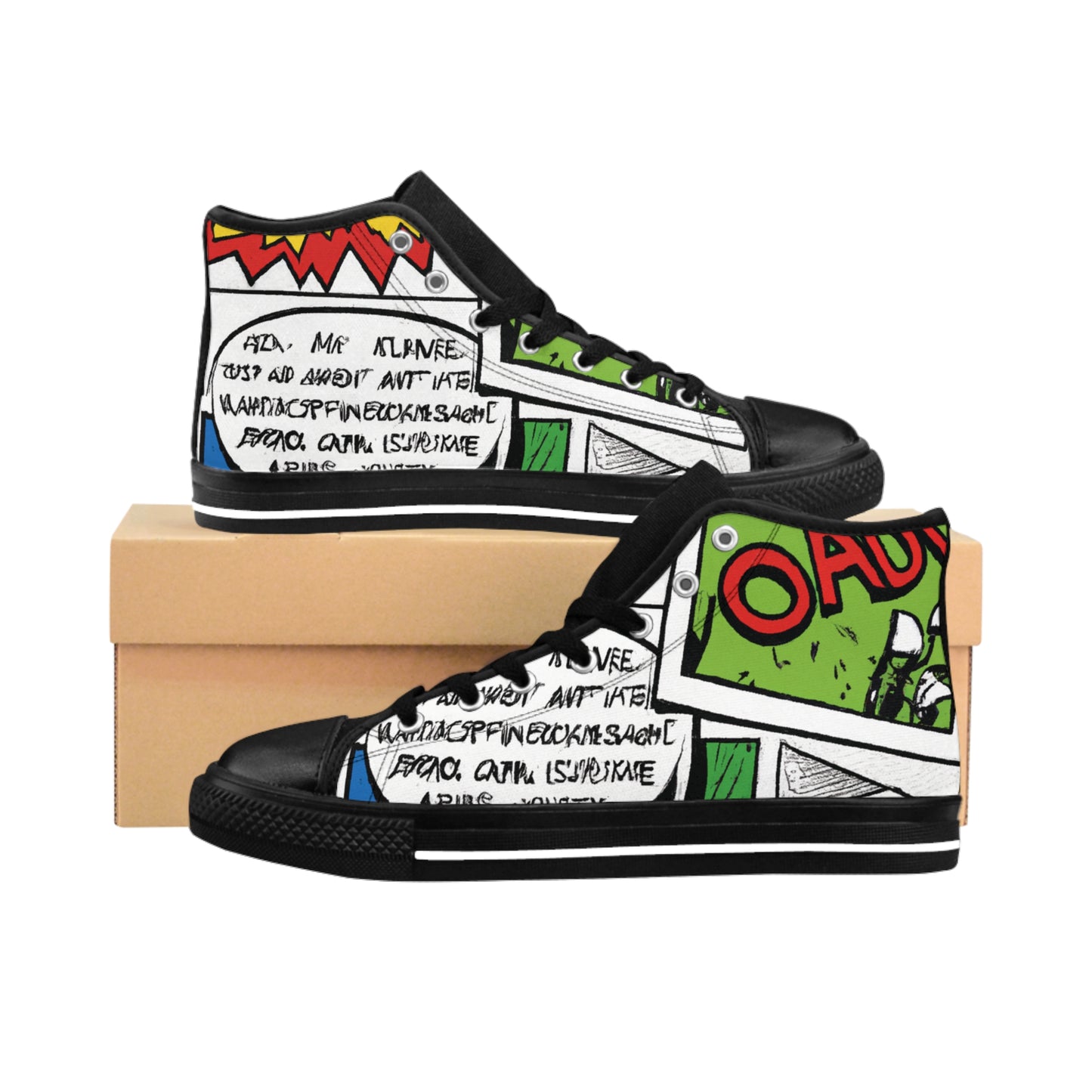 .

Fontessa of Flanders - Comic Book Hi Tops