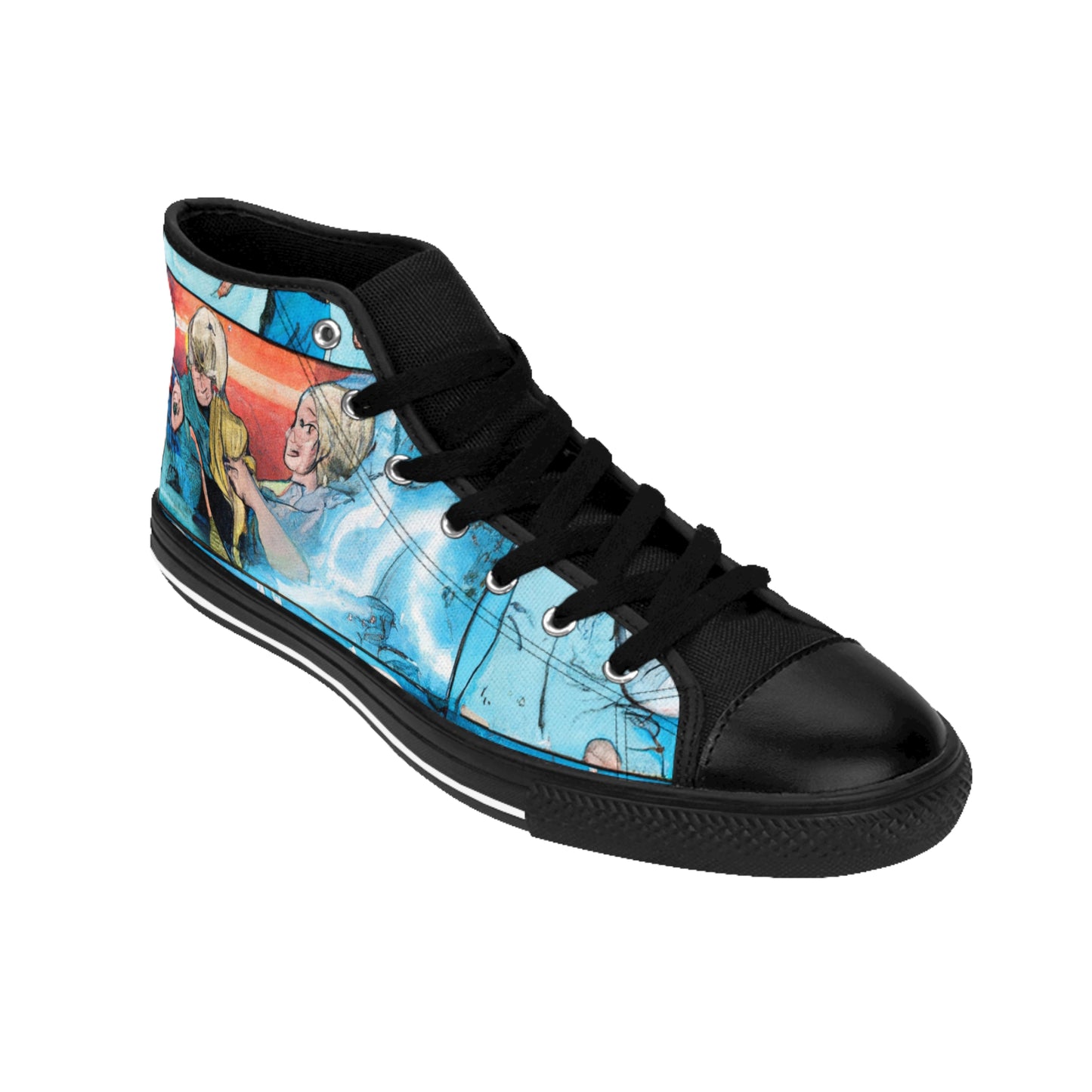 .

Gertrude Footwear - Comic Book Hi Tops