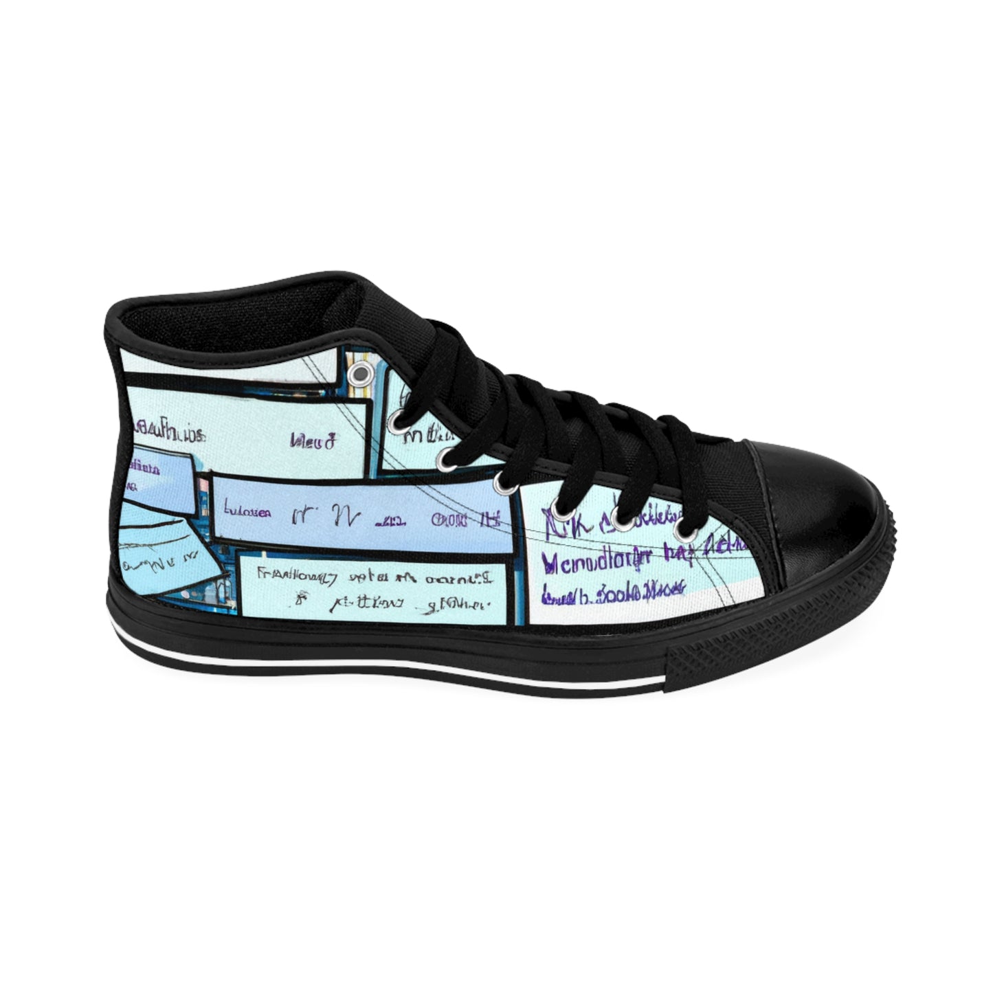 .

Fjorga the Shoemaker - Comic Book Hi Tops