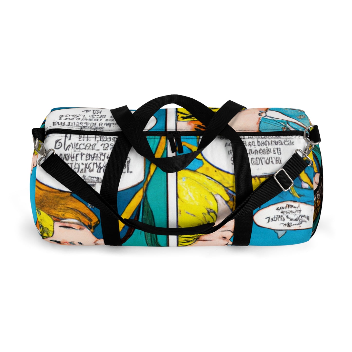 Hansworth and Morris Luxury Bags - Comic Book Duffel Bag