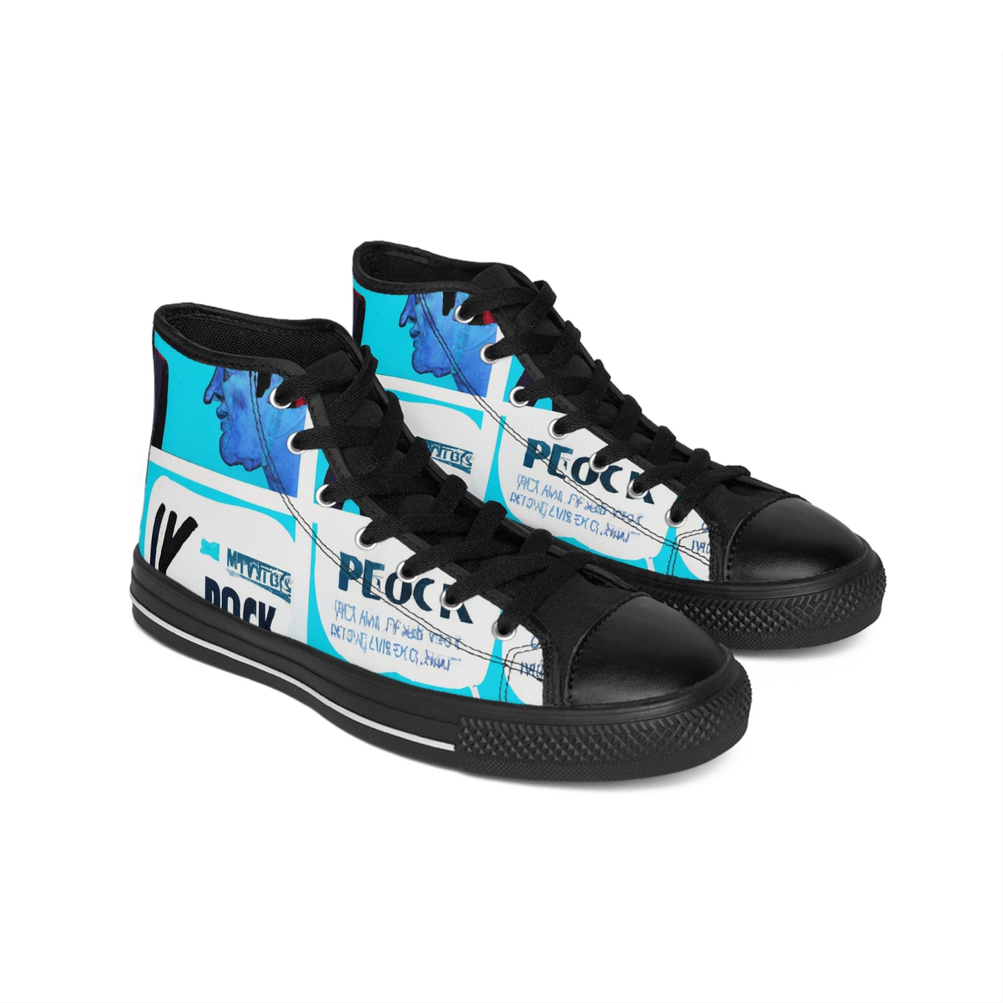 Gwendolynne Shoesteerer - Comic Book Hi Tops